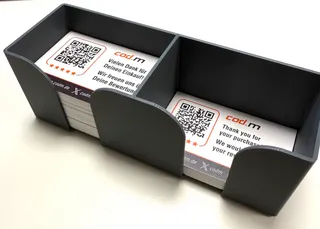 Bussines Card Holder Double/side-by-side