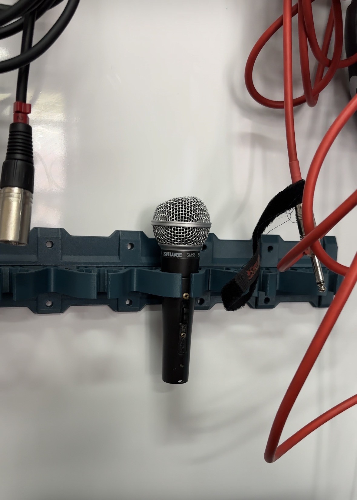 Wall Rack for Shure SM58 Microphones - 2 sizes