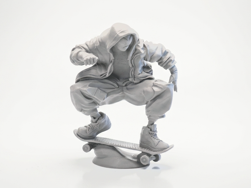 Skater Spiderman Figurine Marvel 3D Printable