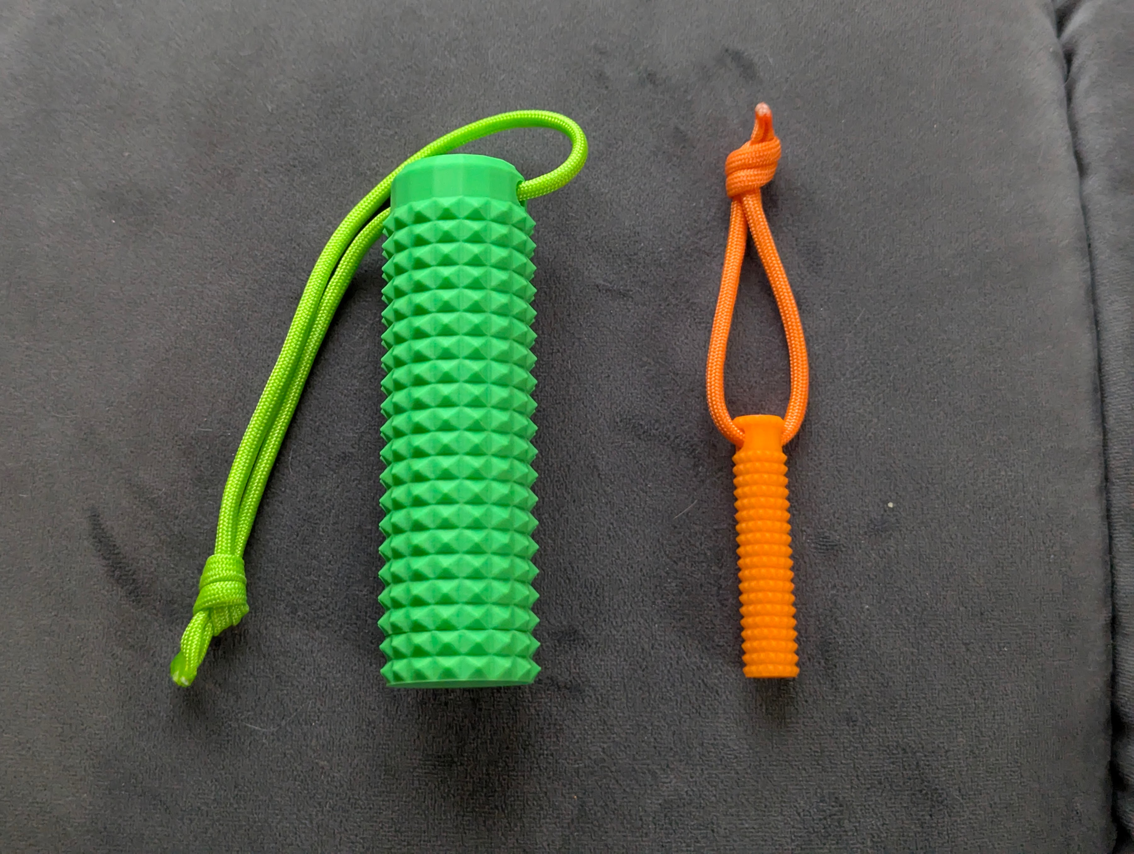 Spiky pain stim keychains