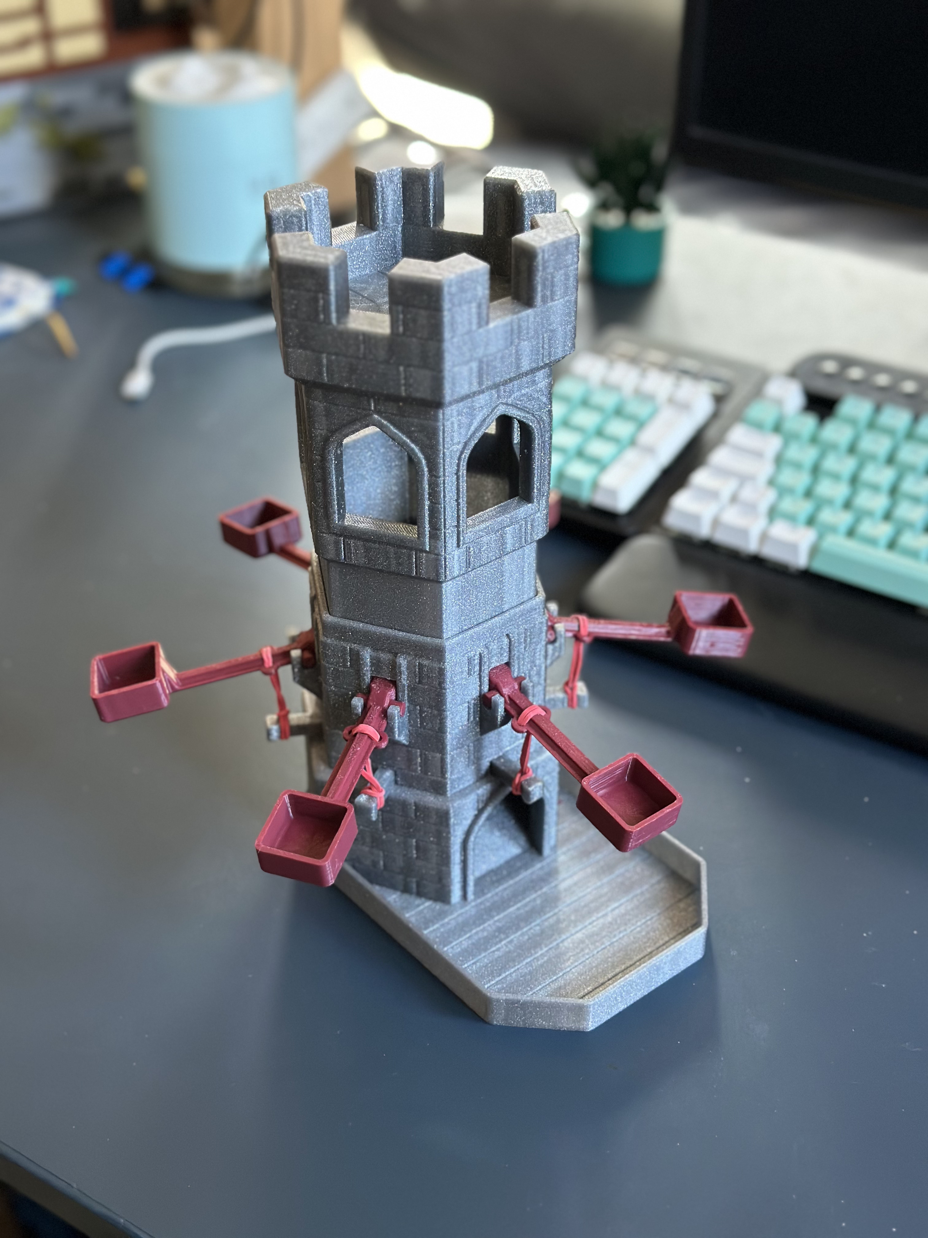 Dice Tower Catapult Remix