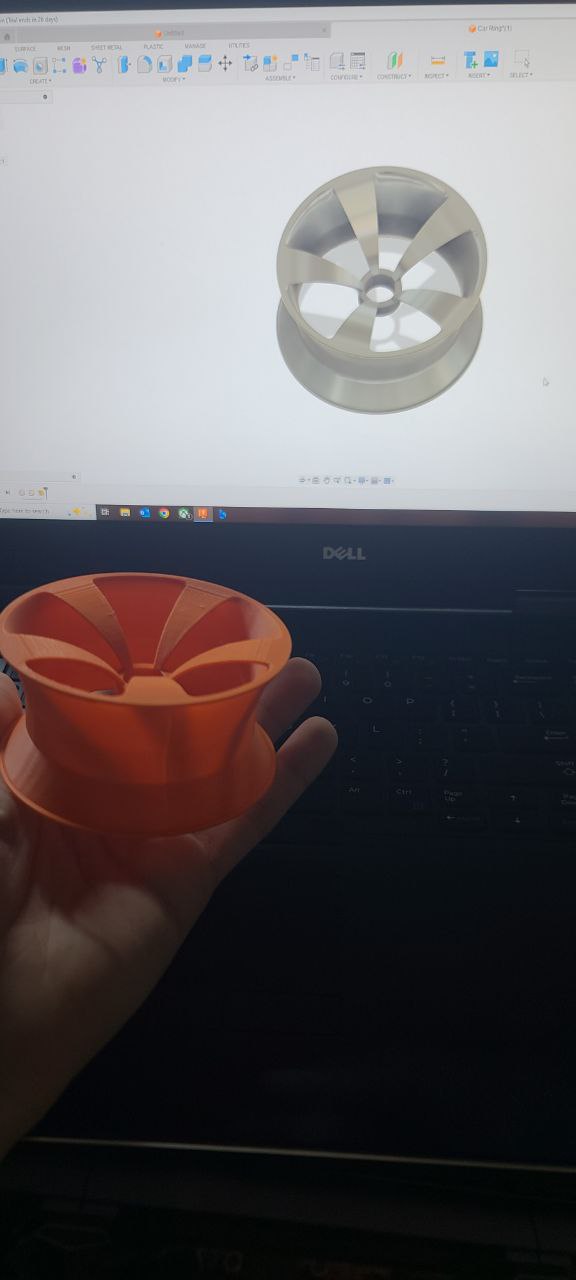 Miniatura 2 do modelo 3D Car Ring