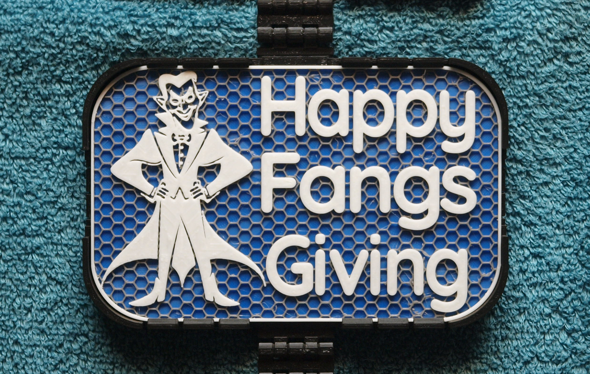 Happy Fangs Giving sign