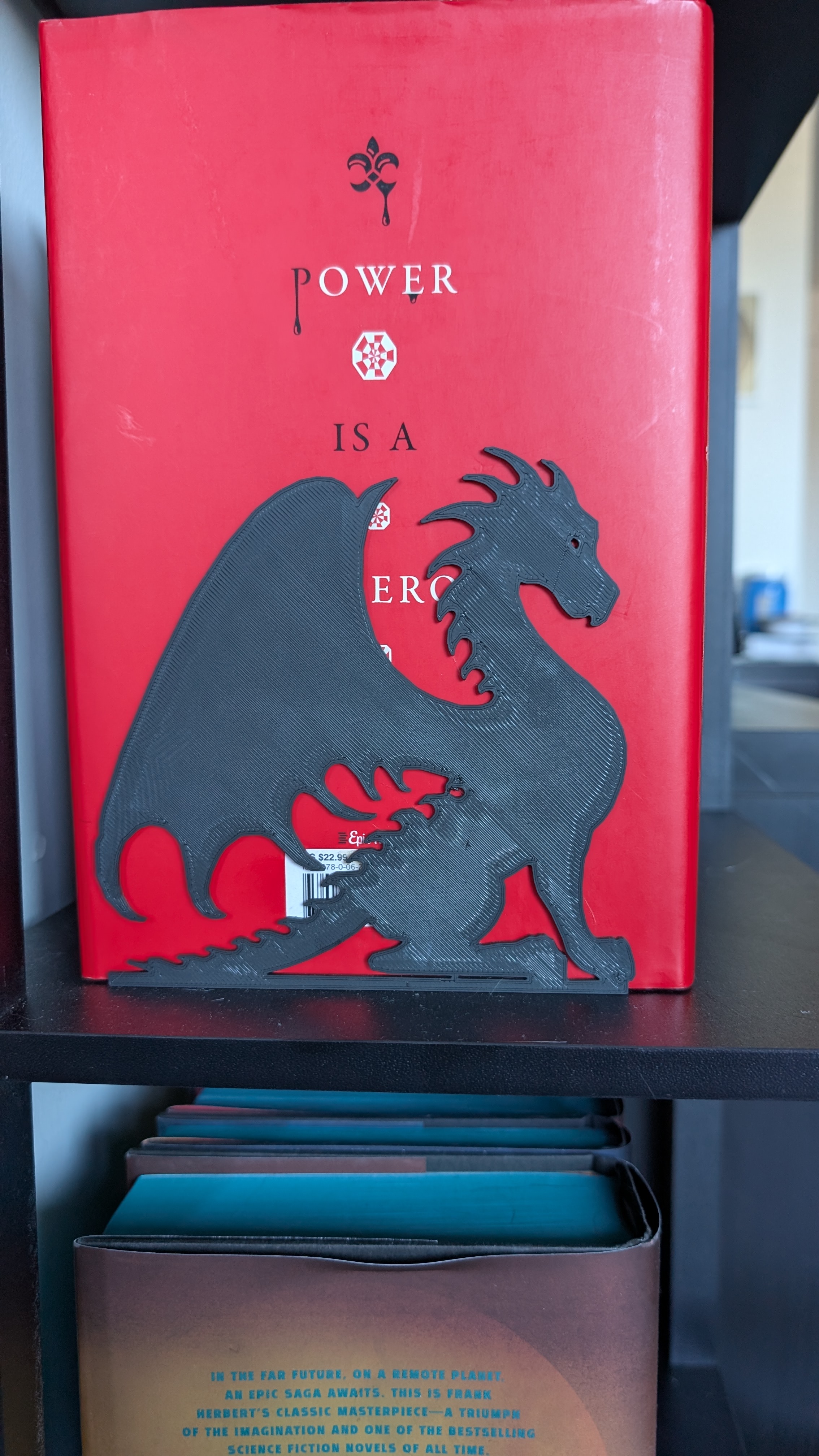 Dragon Bookend Flat