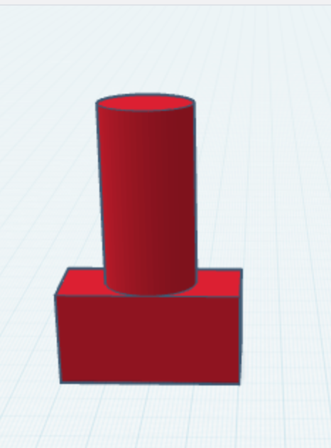 morse code stamp. no supports needed