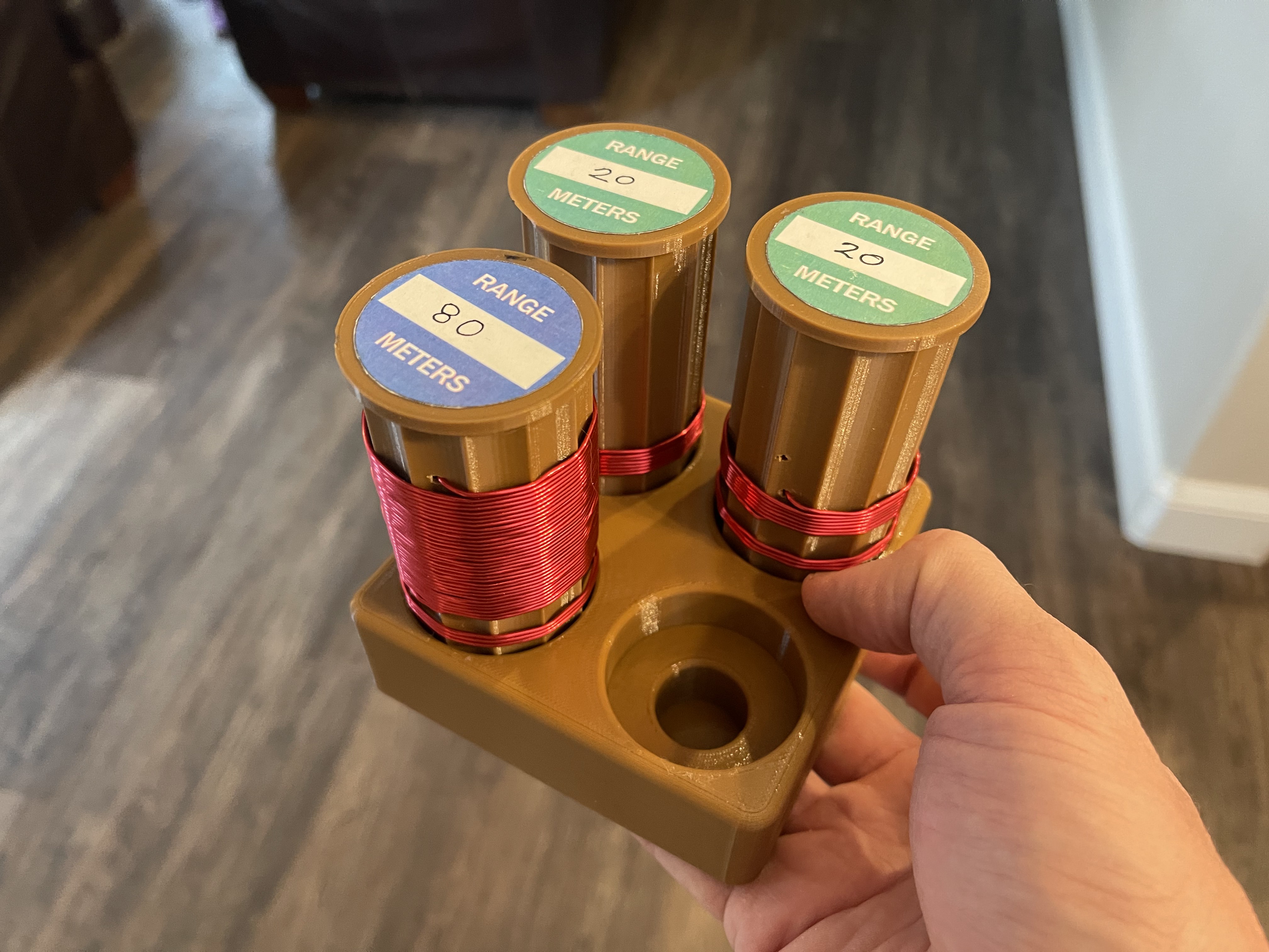Radio Plug-in Coil Form + Tri-Tet Transmitter Parts — miniatura 5