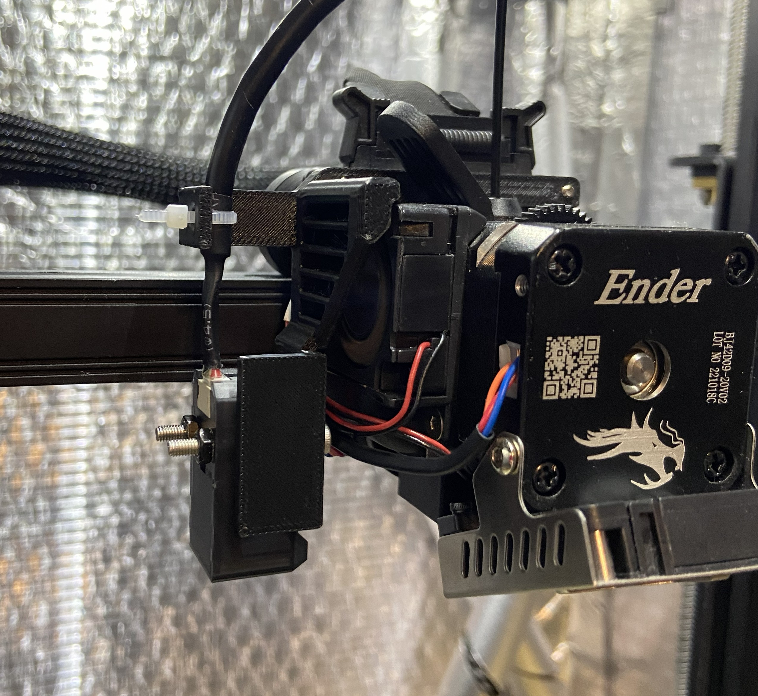X45 Sprite Eddy Probe Mount v1.0 (Ender-3 S1 Pro and similar)