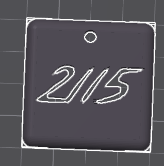 Brelok 2115 3D model