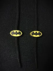 Batman Old Sign / Logo Drawstring Beads Hoodie!