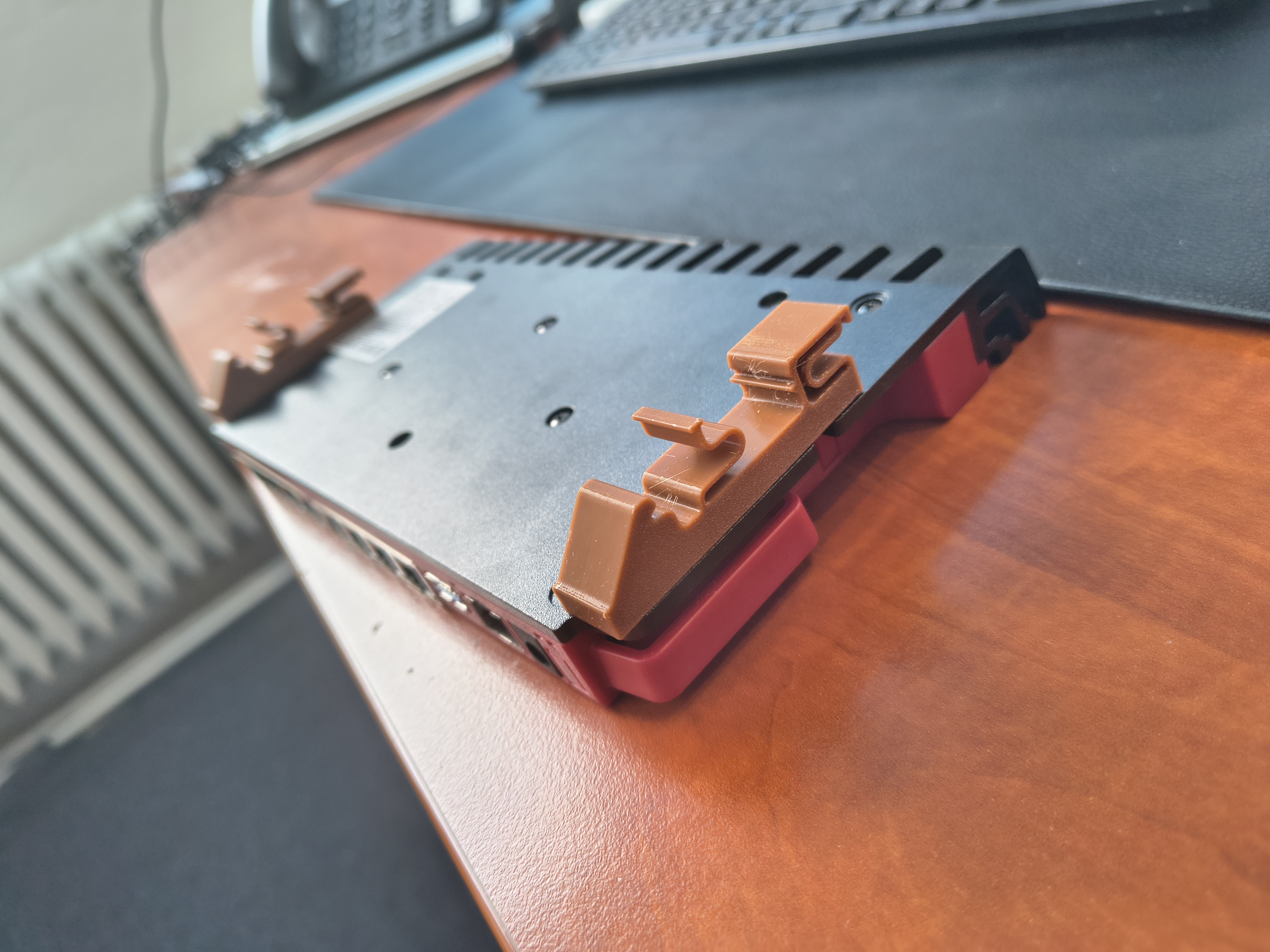 Mikrotik RB 5009 / l009 DIN mount bracket