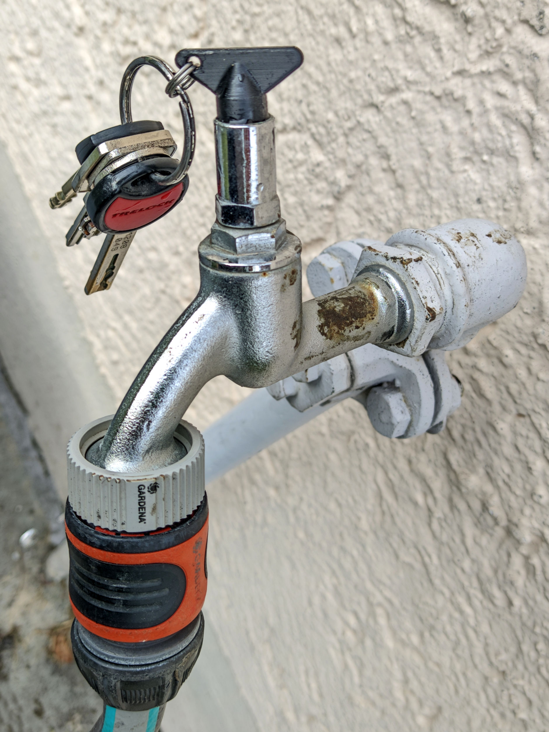 Water Tap Square Key Chain 6mm