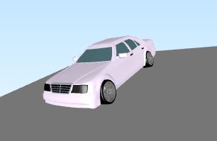 Car (Old Mercedes)
