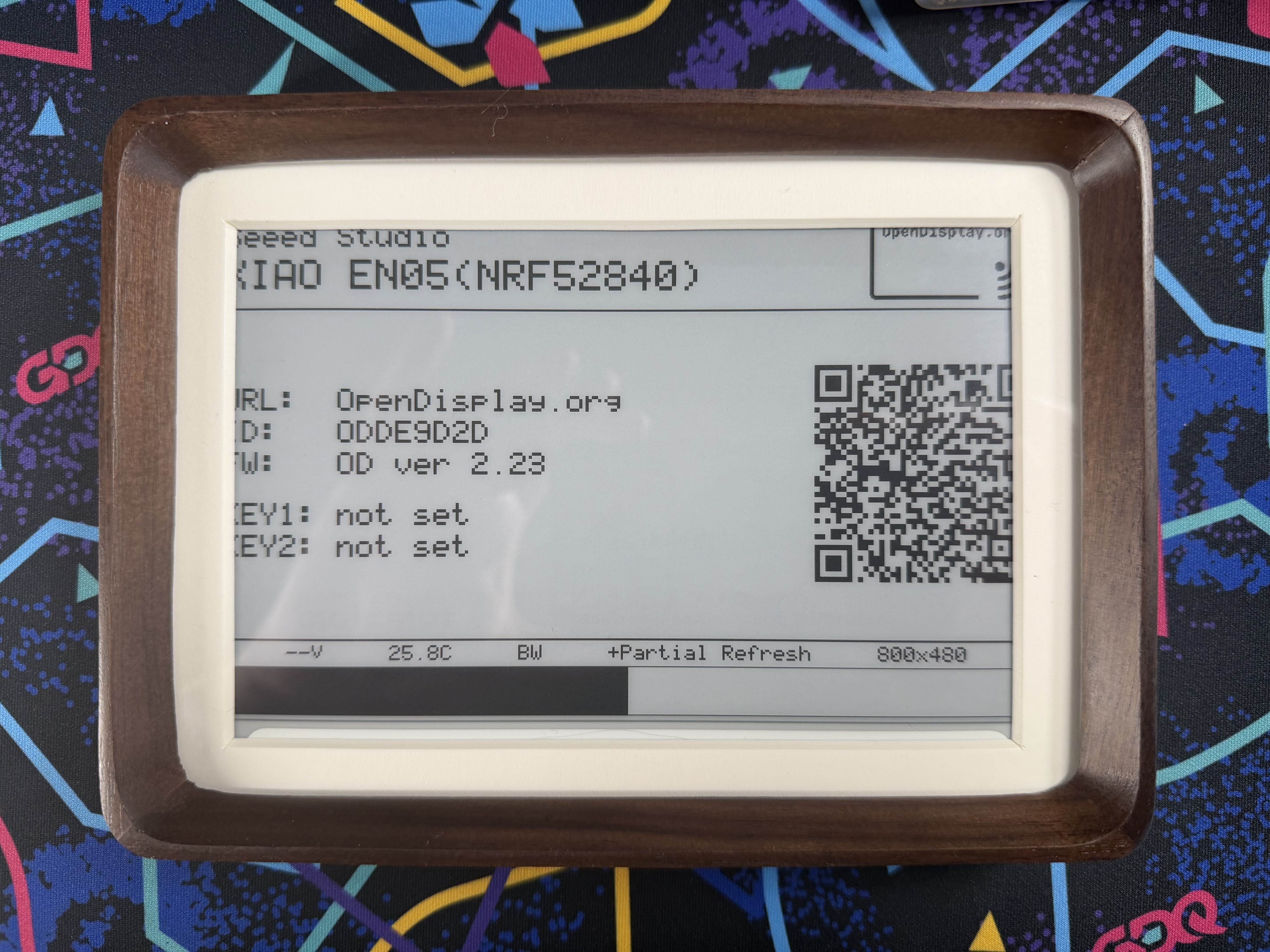 E Ink Frame Insert 5x7 for Seed EN05