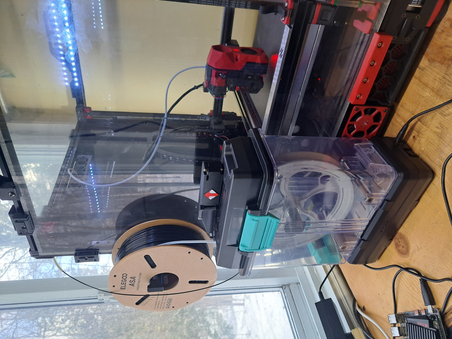 Inline filament Dryer with Polydryer