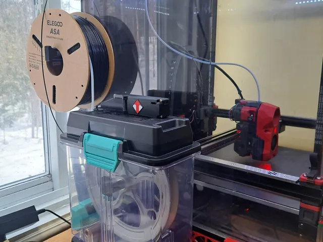 Inline filament Dryer with Polydryer