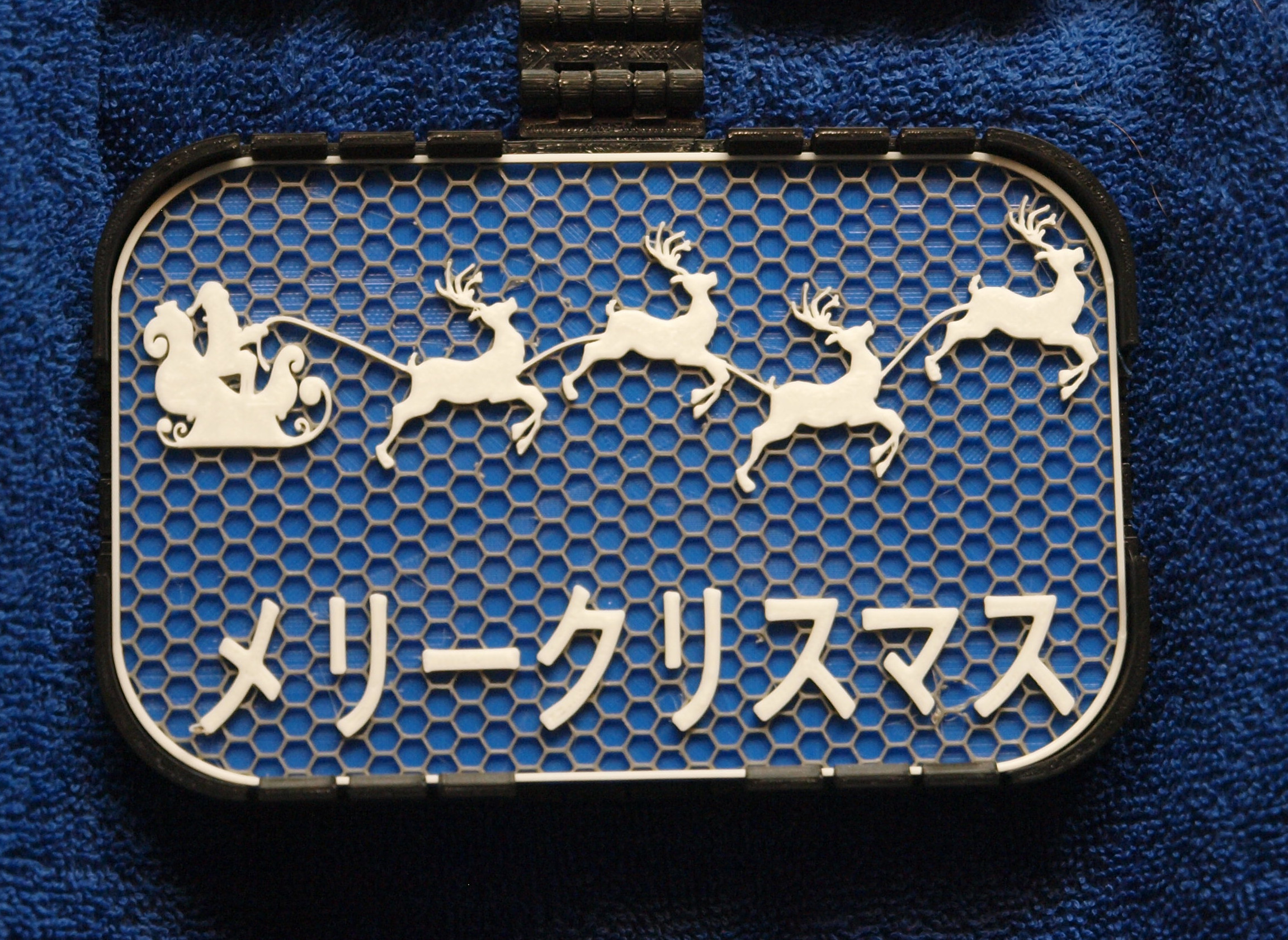 Multilingual Merry Christmas signs