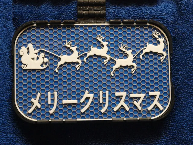 Multilingual Merry Christmas signs