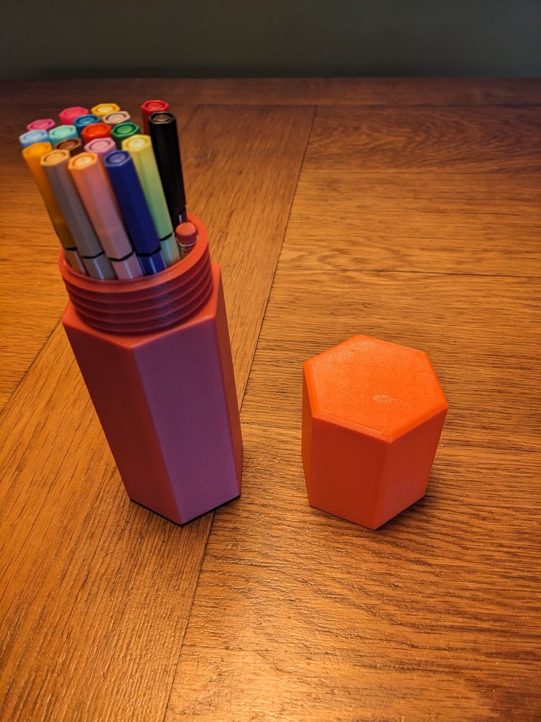 ScrewCap Pencil Case (for stabilo)