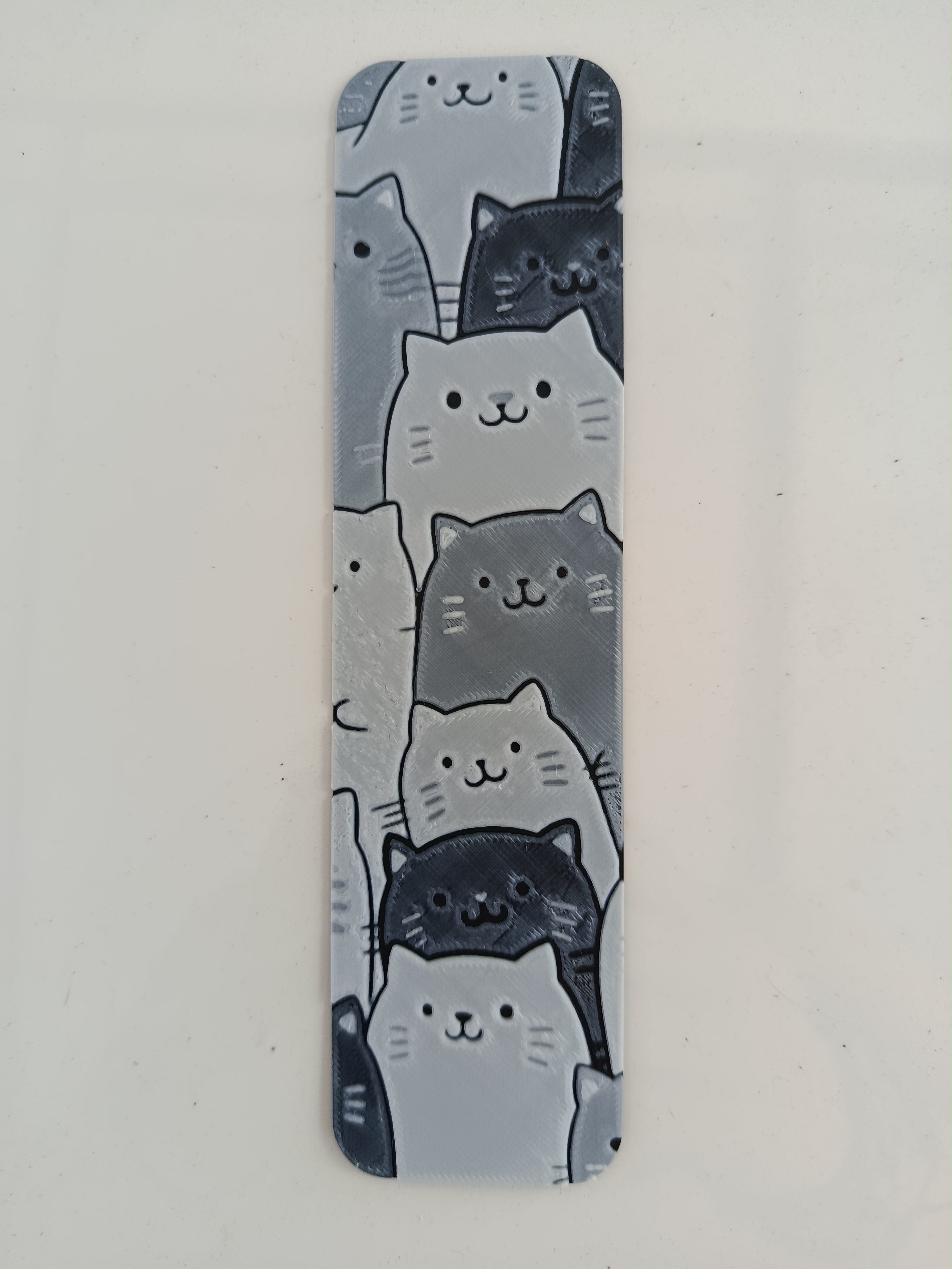 Cat bookmark Hueforge