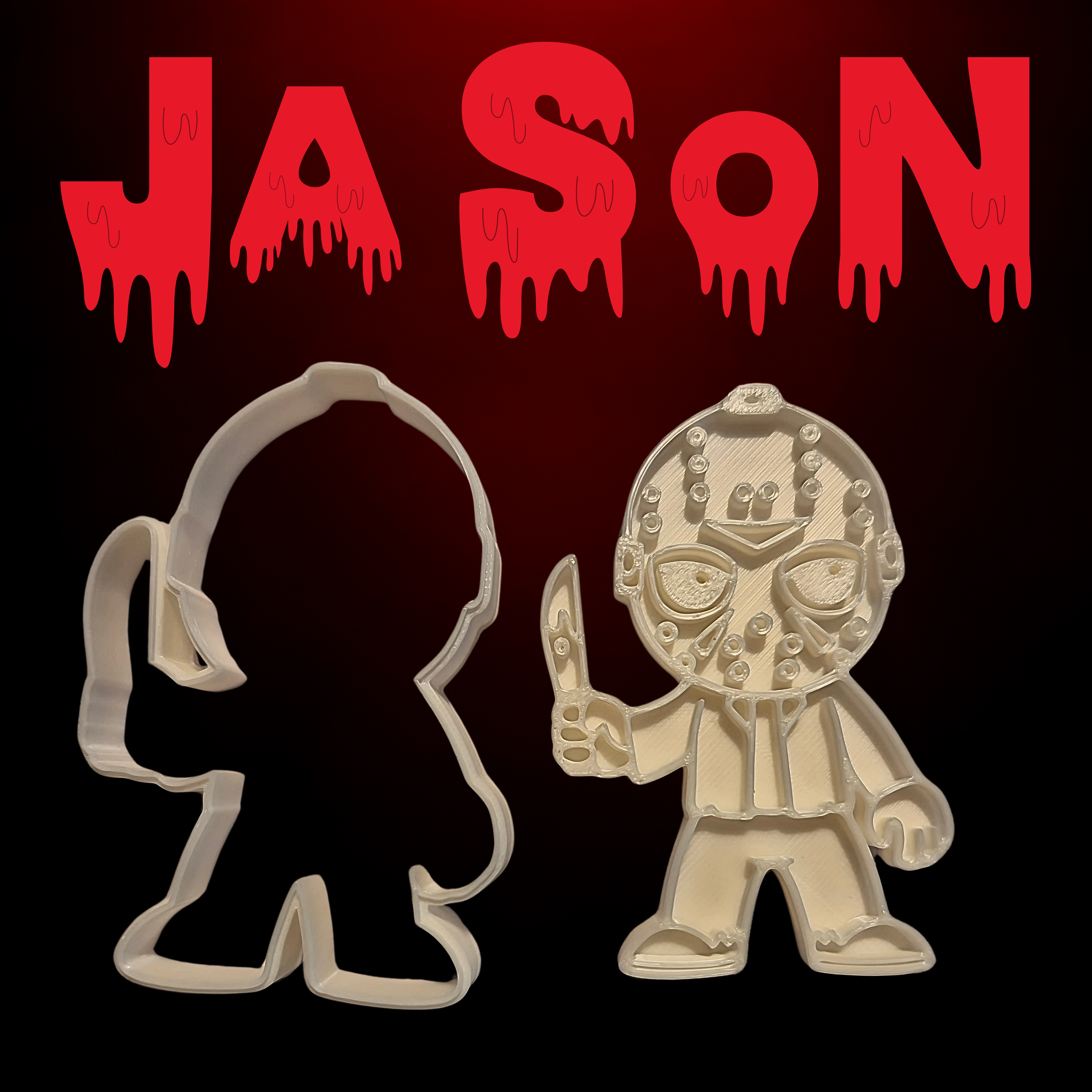 Jason Friday The 13th Cookie Cutter & Embosser