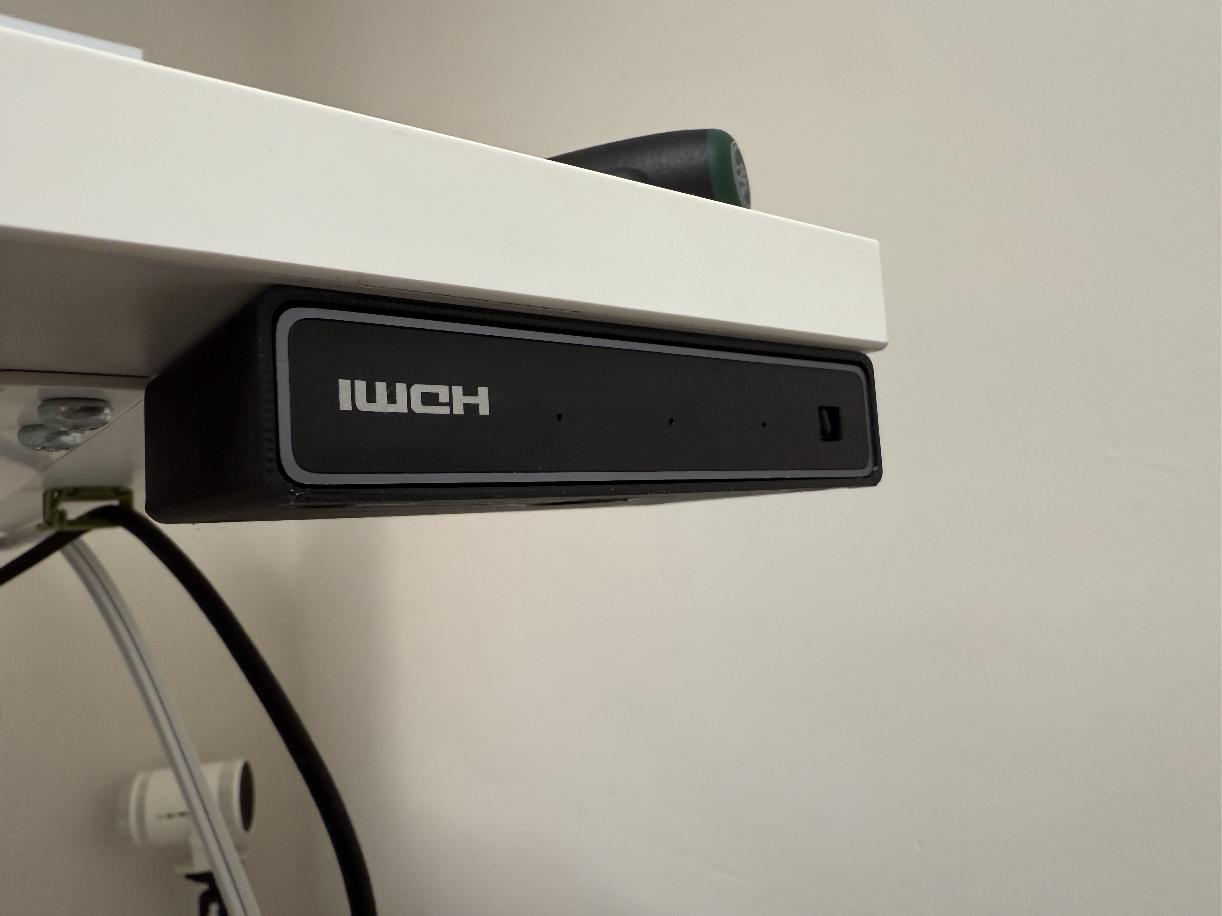 Ugreen HDMI switcher underdesk mount