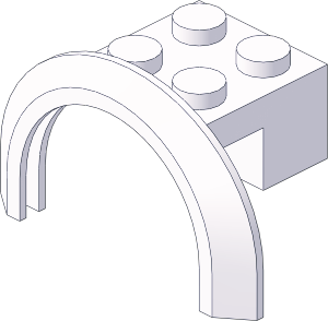 Mudguard Lego Compatible (50745)