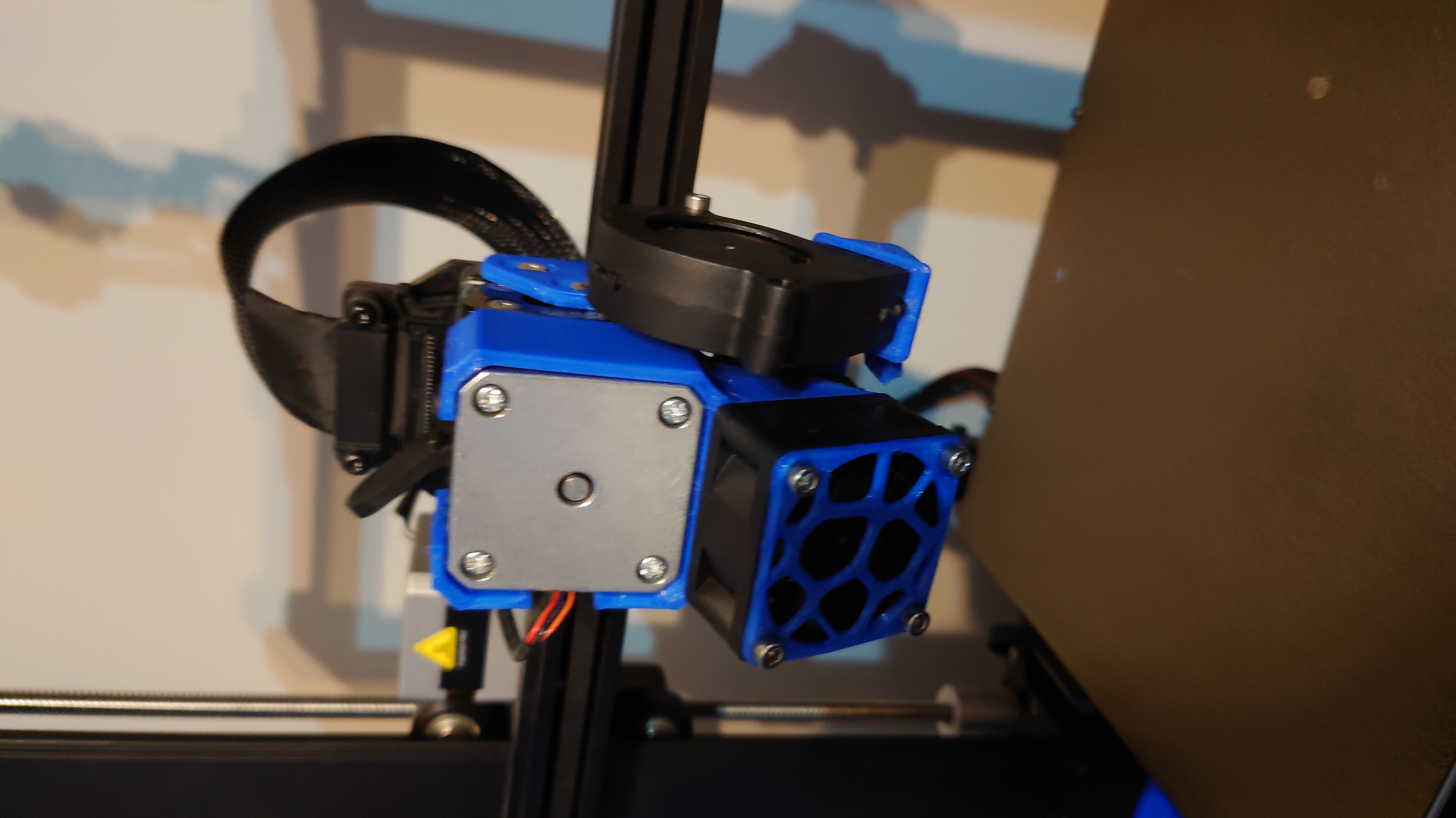 Creality Ender 3 V3 SE 4020 / 4010 fan mount