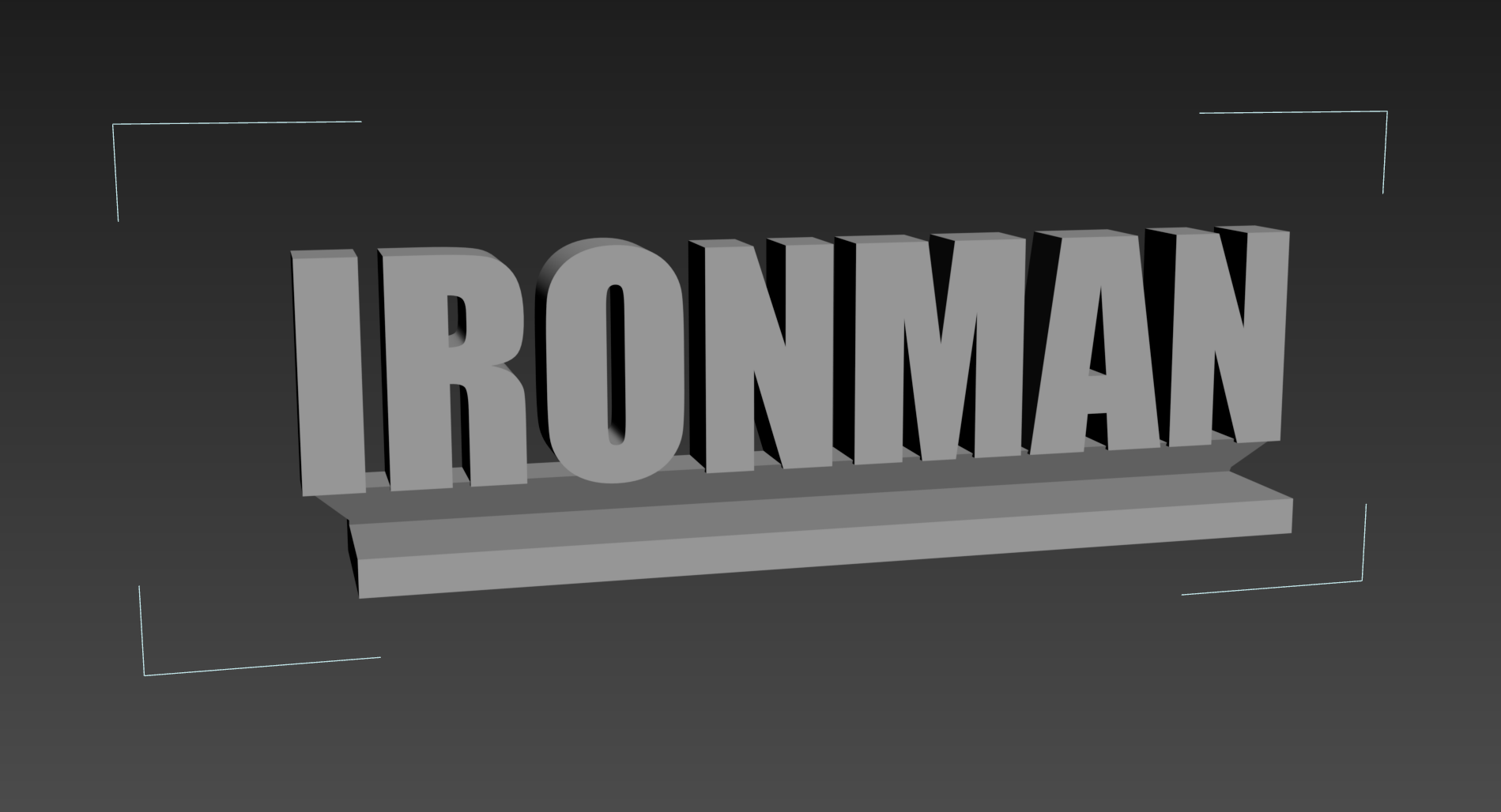 Display Name Tag - IRONMAN – Modular Collectible System – #SAVFX