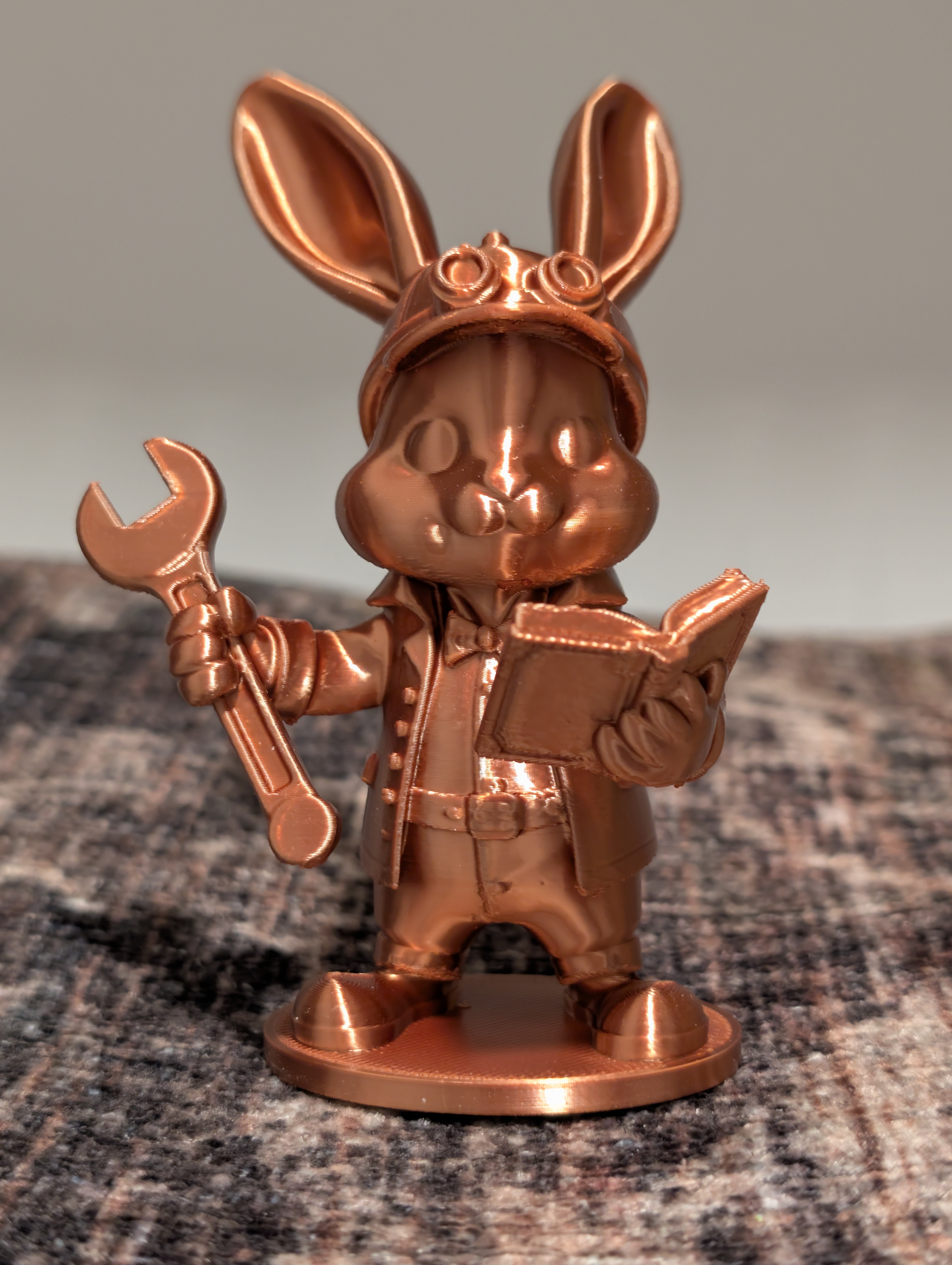 Steampunk Bunny Engineer