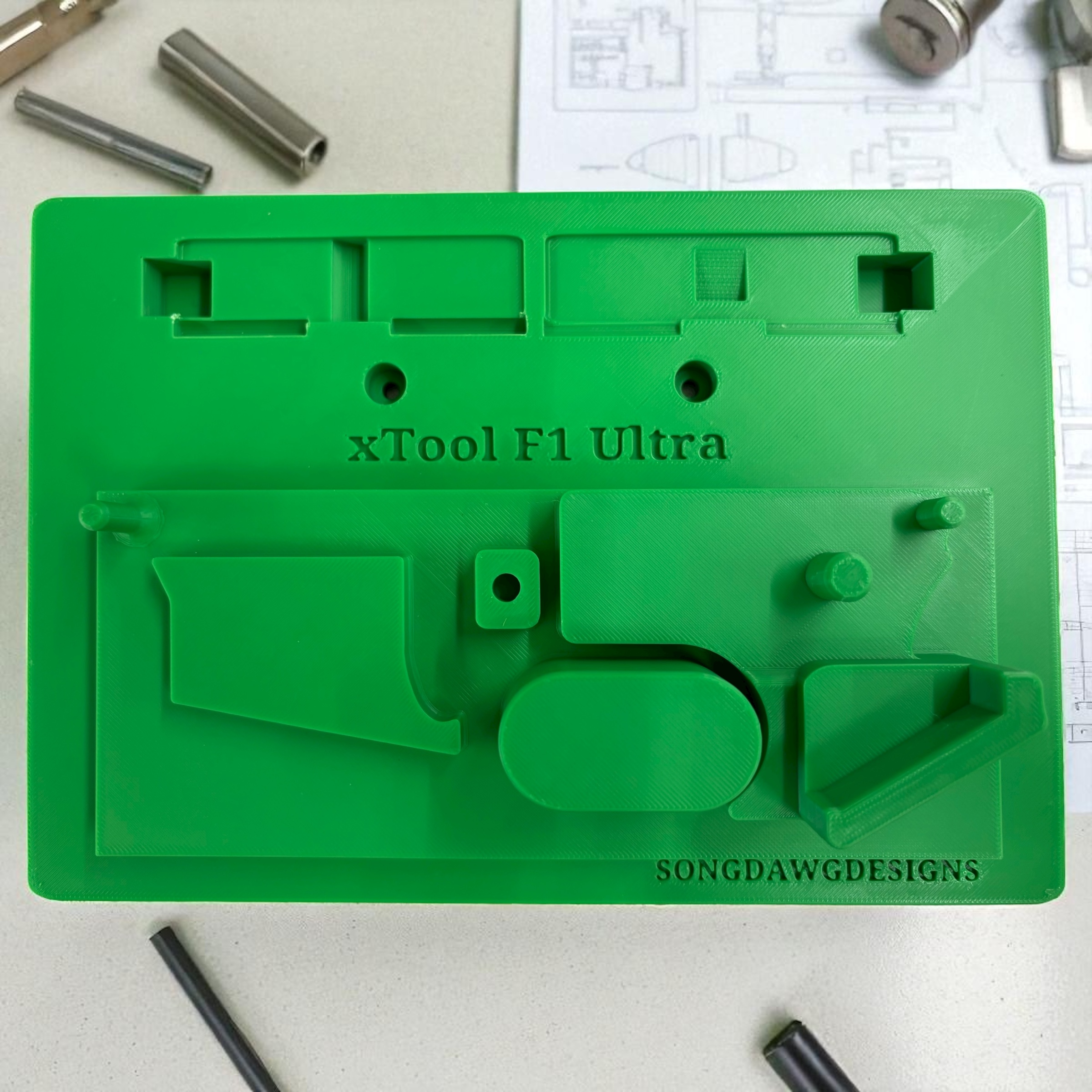 xTool Ultra F1 Gen4 AR-15 Laser Engraving Jig – 2-Piece Set
