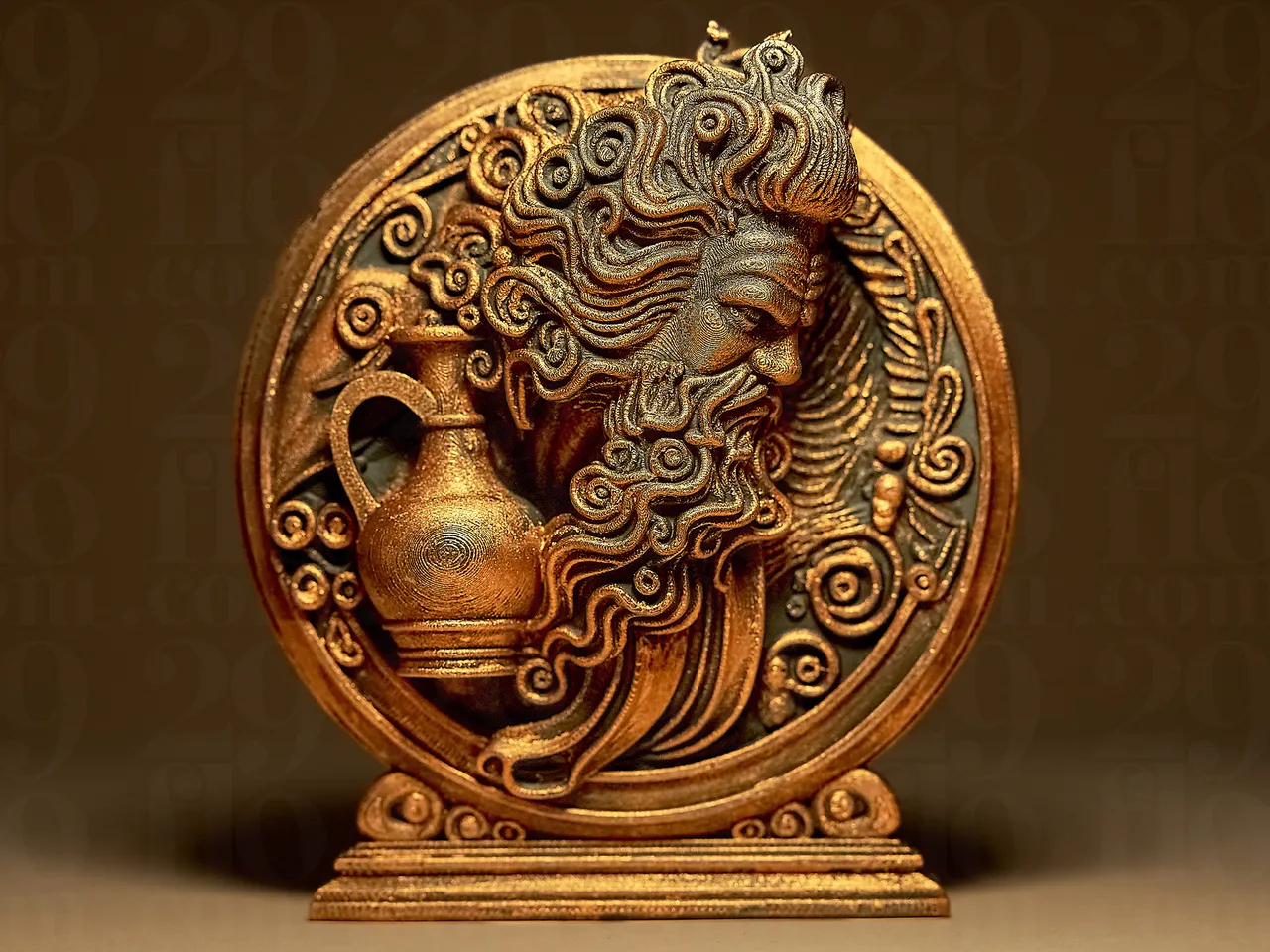 11/12] AQUARIUS - THE WATER BEARER -Zodiac Series by 29flo