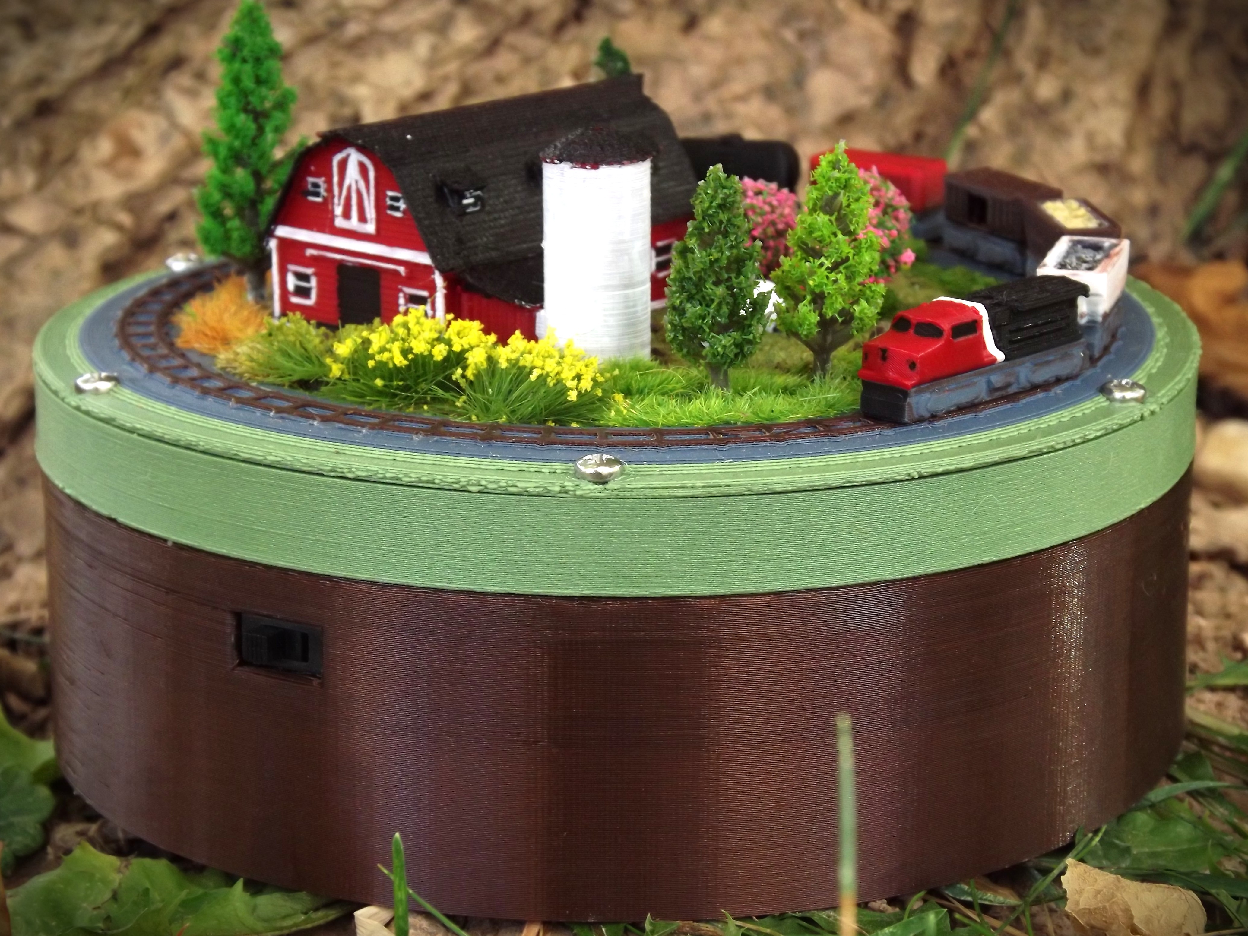 Miniatura 2 do modelo 3D PicoRail – Pocket Micro Train Set