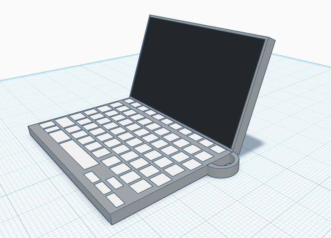 Computer keychain — miniatura 2