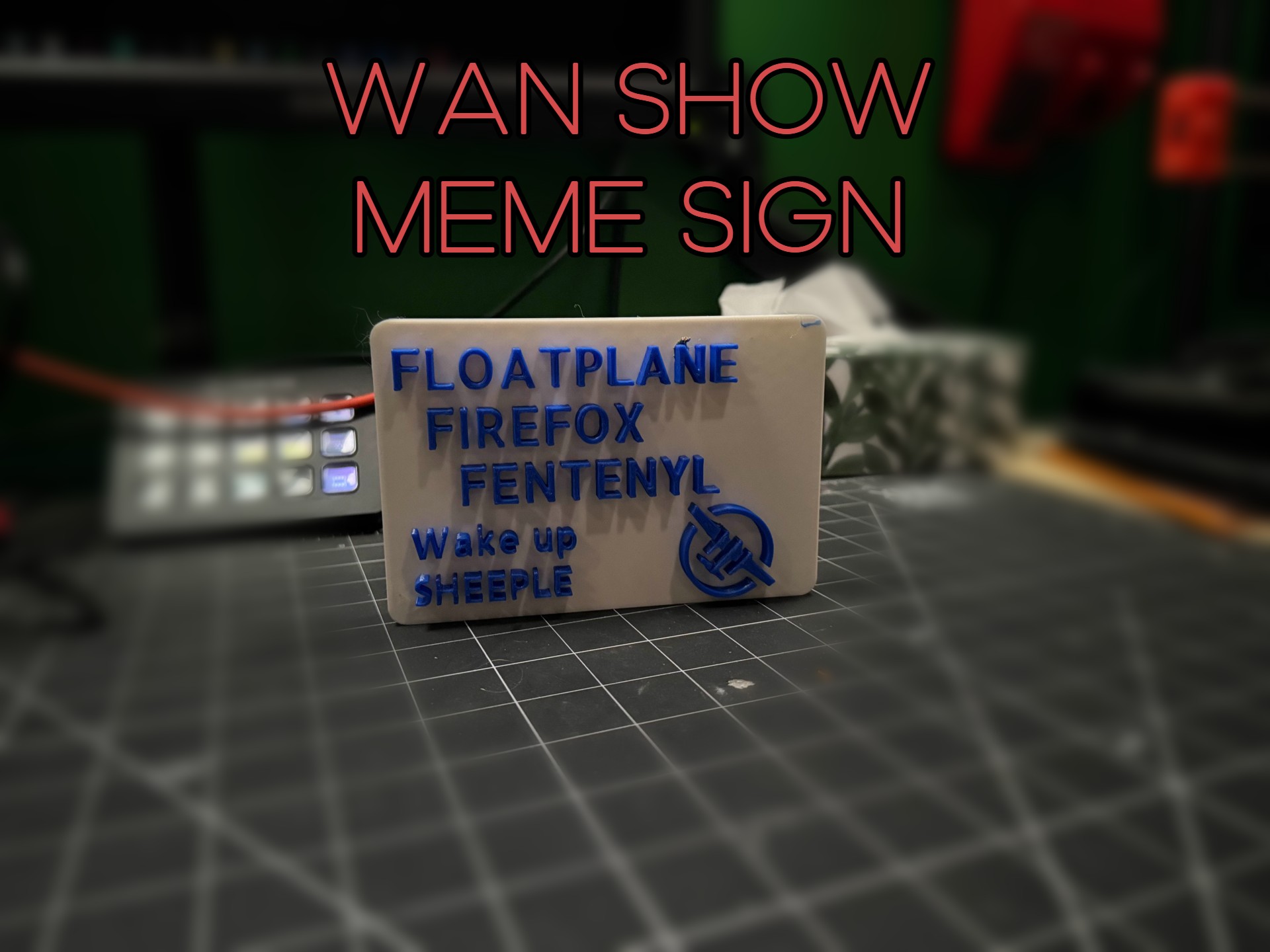 Floatplane, Firefox, Fentenyl Sign