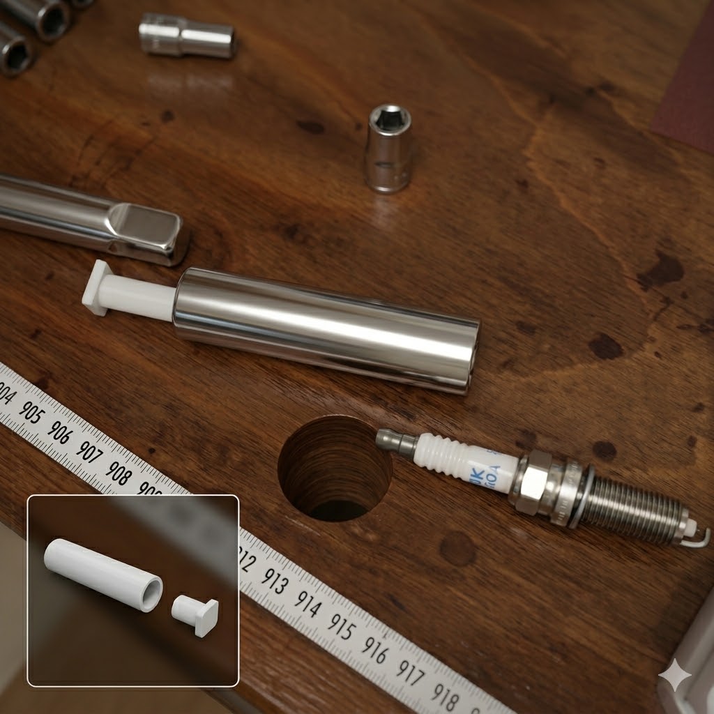 TPU Spark Plug Holder/Tool 14mm | Dacia, Renault, Nissan (TPU držiak / kľúč na sviečky 14mm)