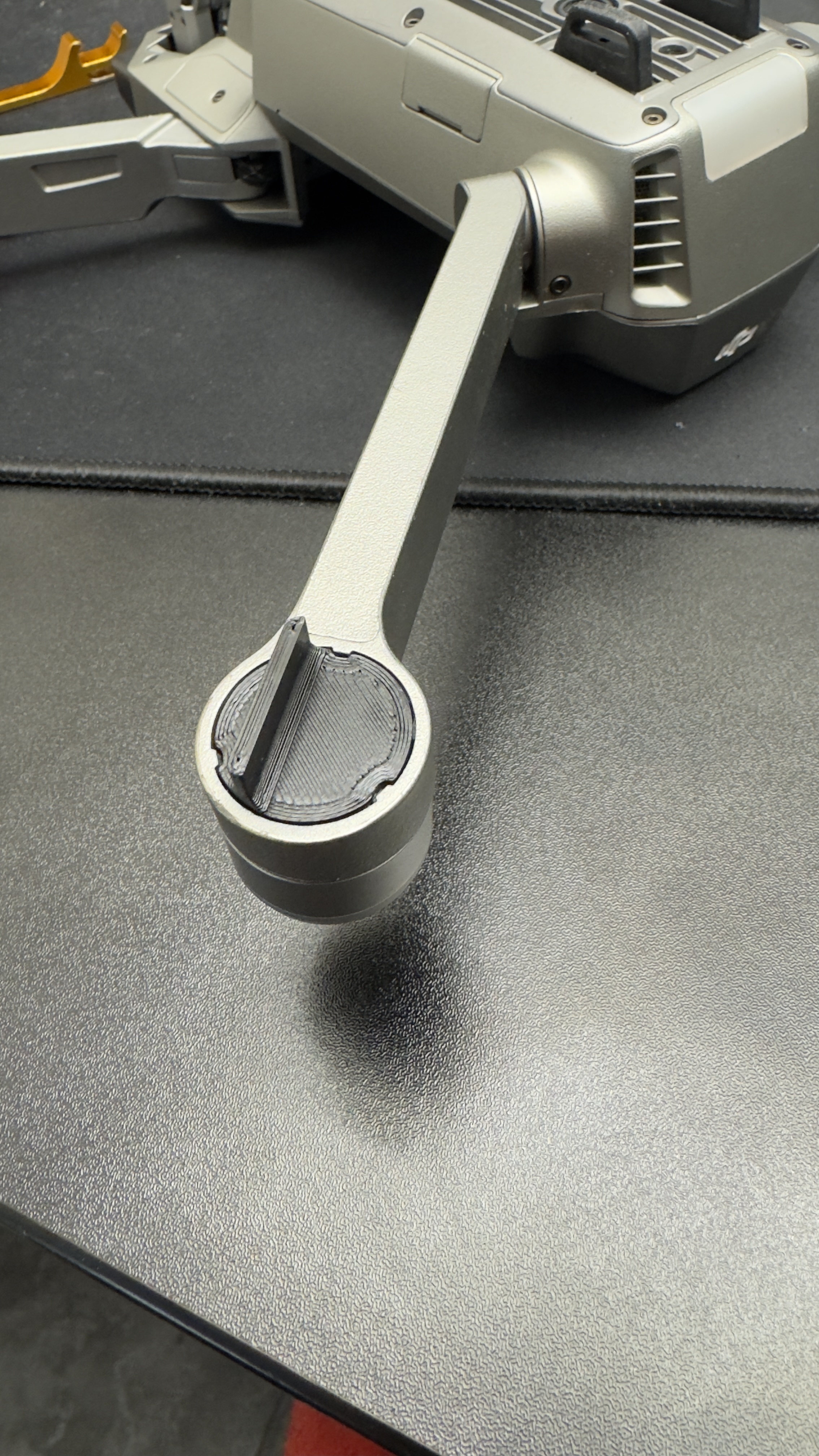 Mavic rear propeller leg stand/bottom cover 3D model