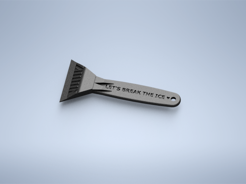 ice scraper | let's break the ice — miniatura 2