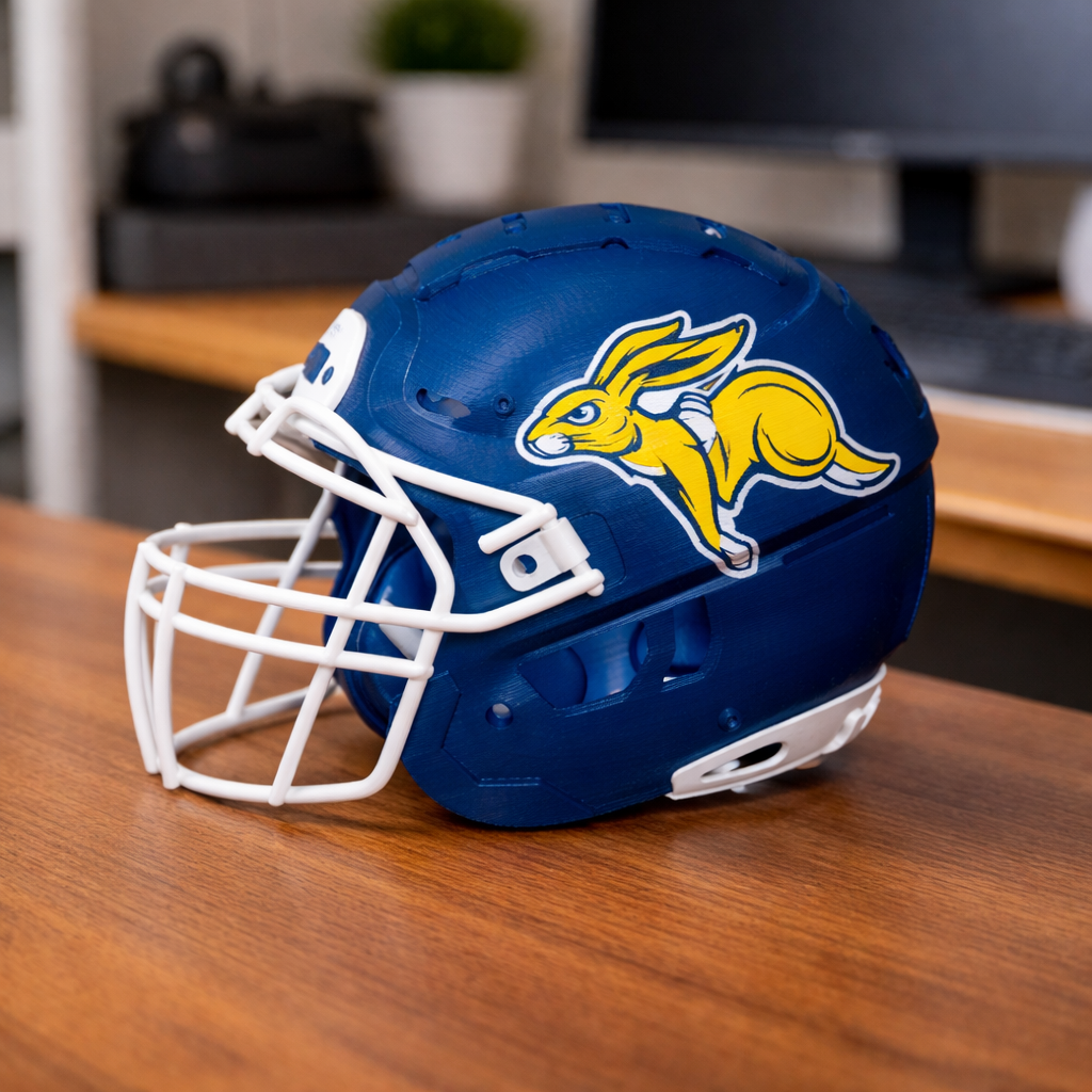 South Dakota Jackrabbits Football Helmet
