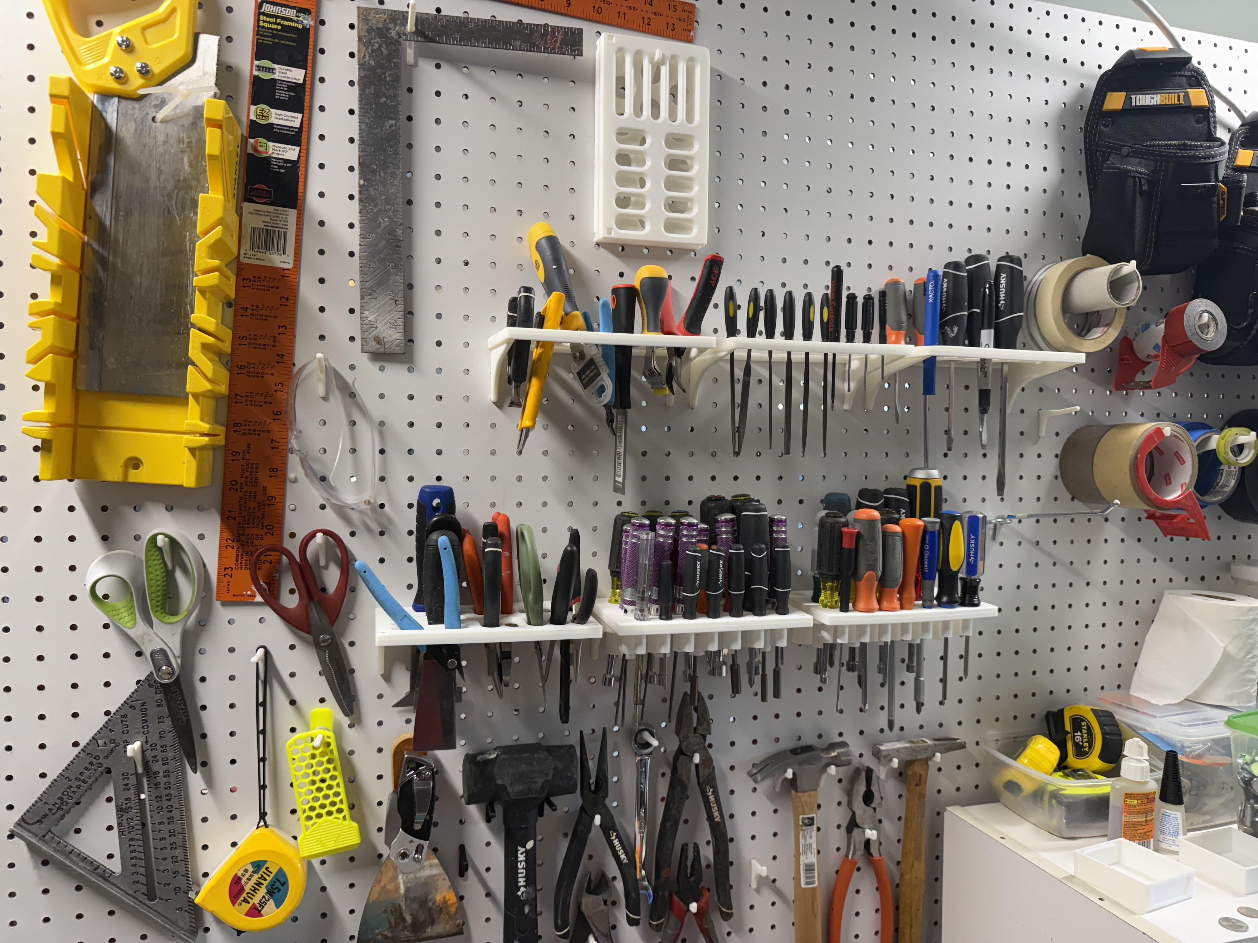 Pegboard Hooks and Holders