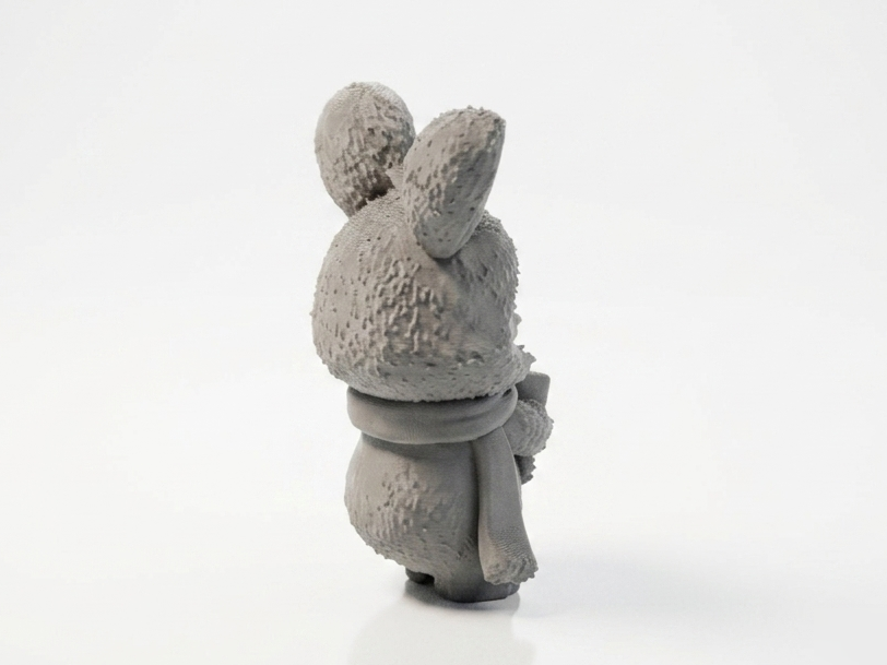 Miniatura 2 do modelo 3D Fluffy Rabbit