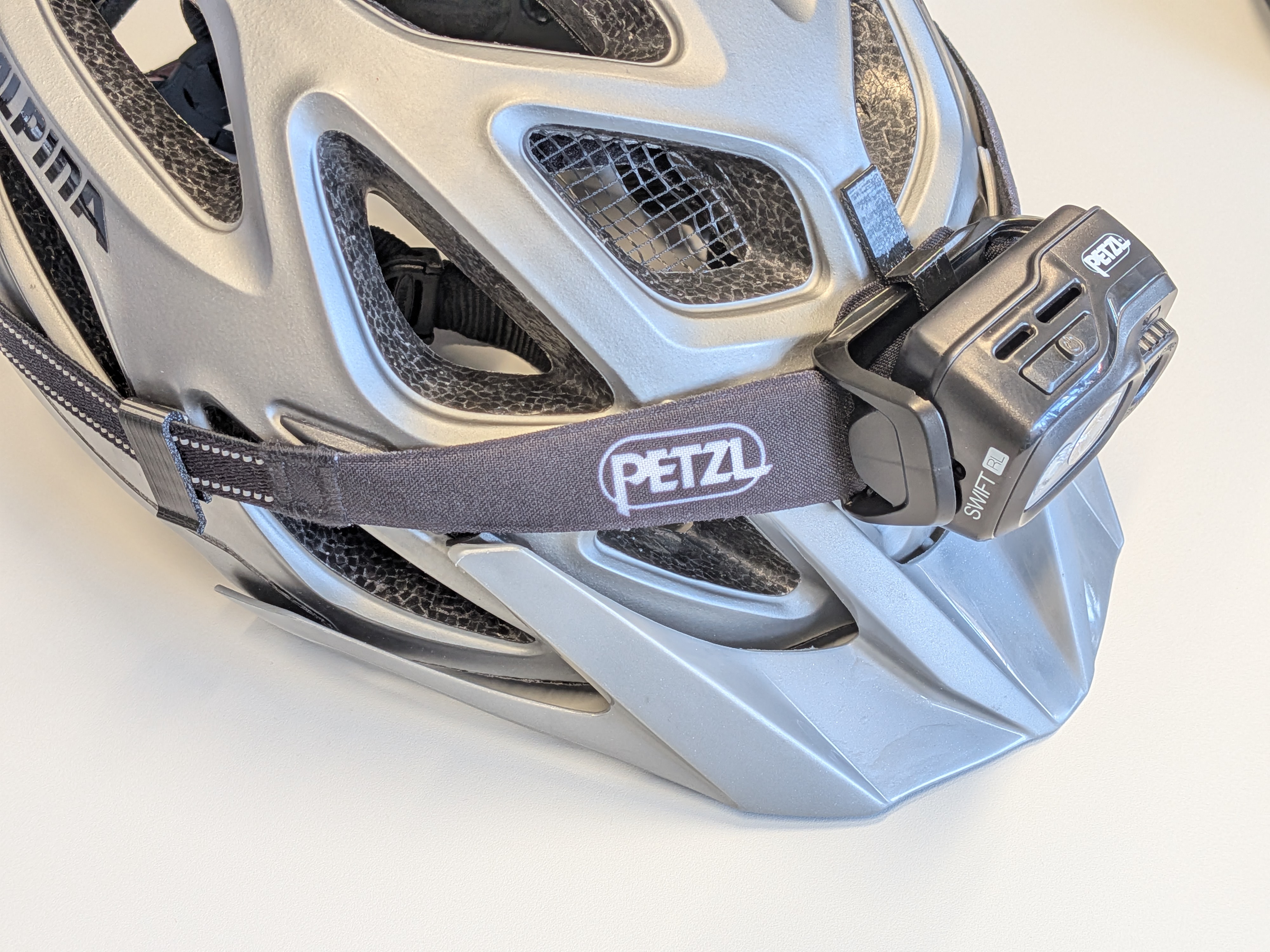 Headlamp Helment Clip Mount Petzl Swift RL