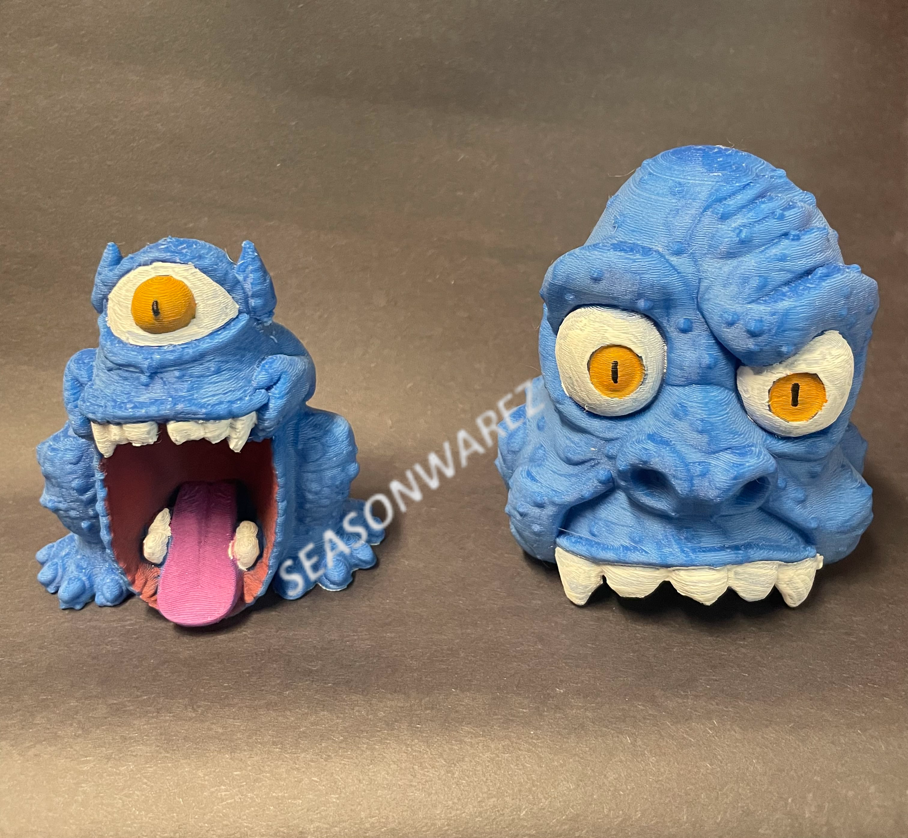 Blue Monster Hidden Ghost Ghostbusters