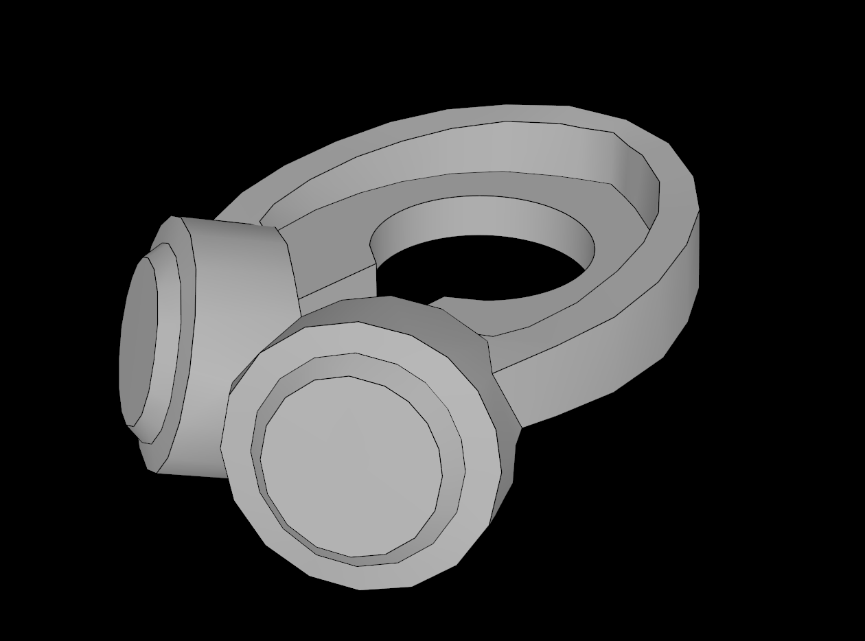 Lego Compatible (66913.dat) Minifig Headset Around Neck