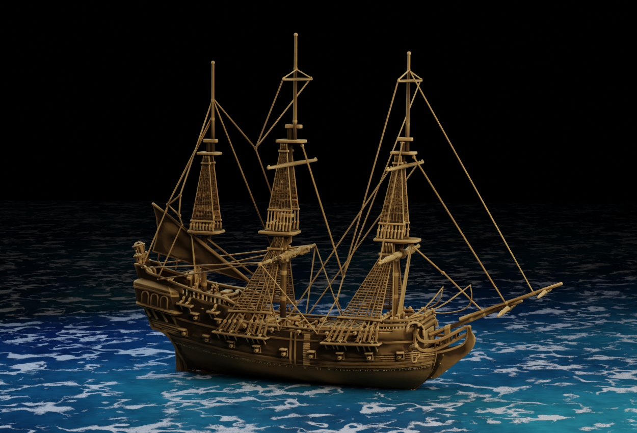 Pirate Ship : Definitely not a benchy