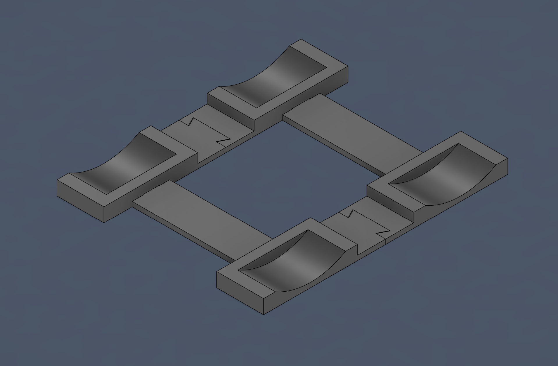 Miniatura 2 do modelo 3D Dumbbell Holder/Stand