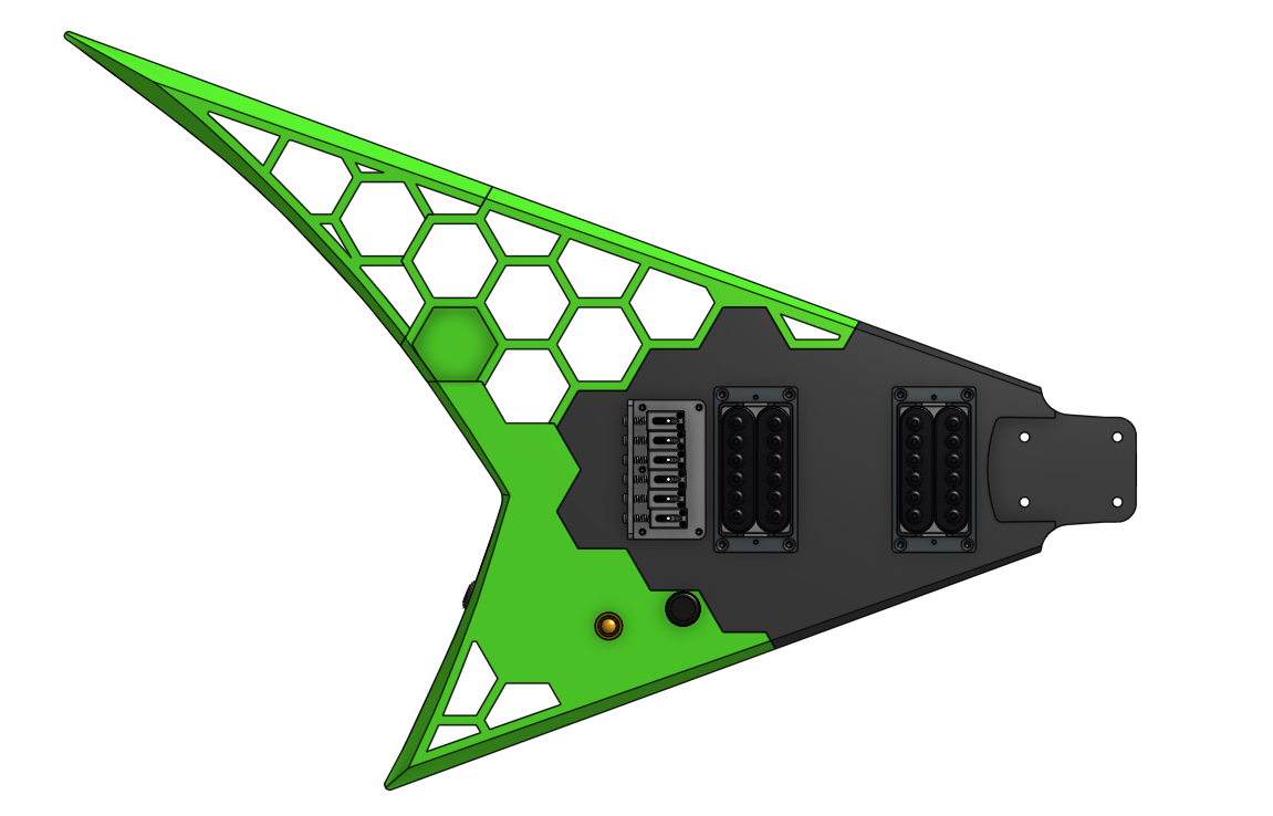 RJV1 - Flying V Guitar
