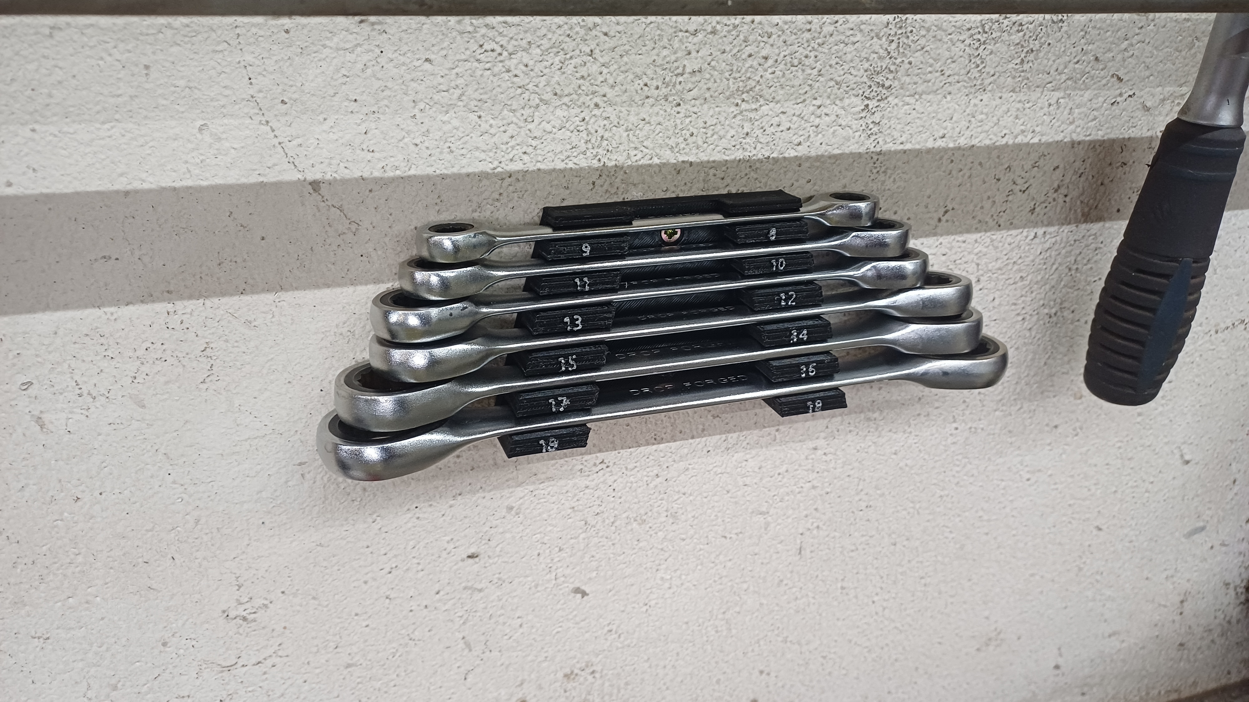 Ratschenschlüssel / Maulschlüssel Wandhalter