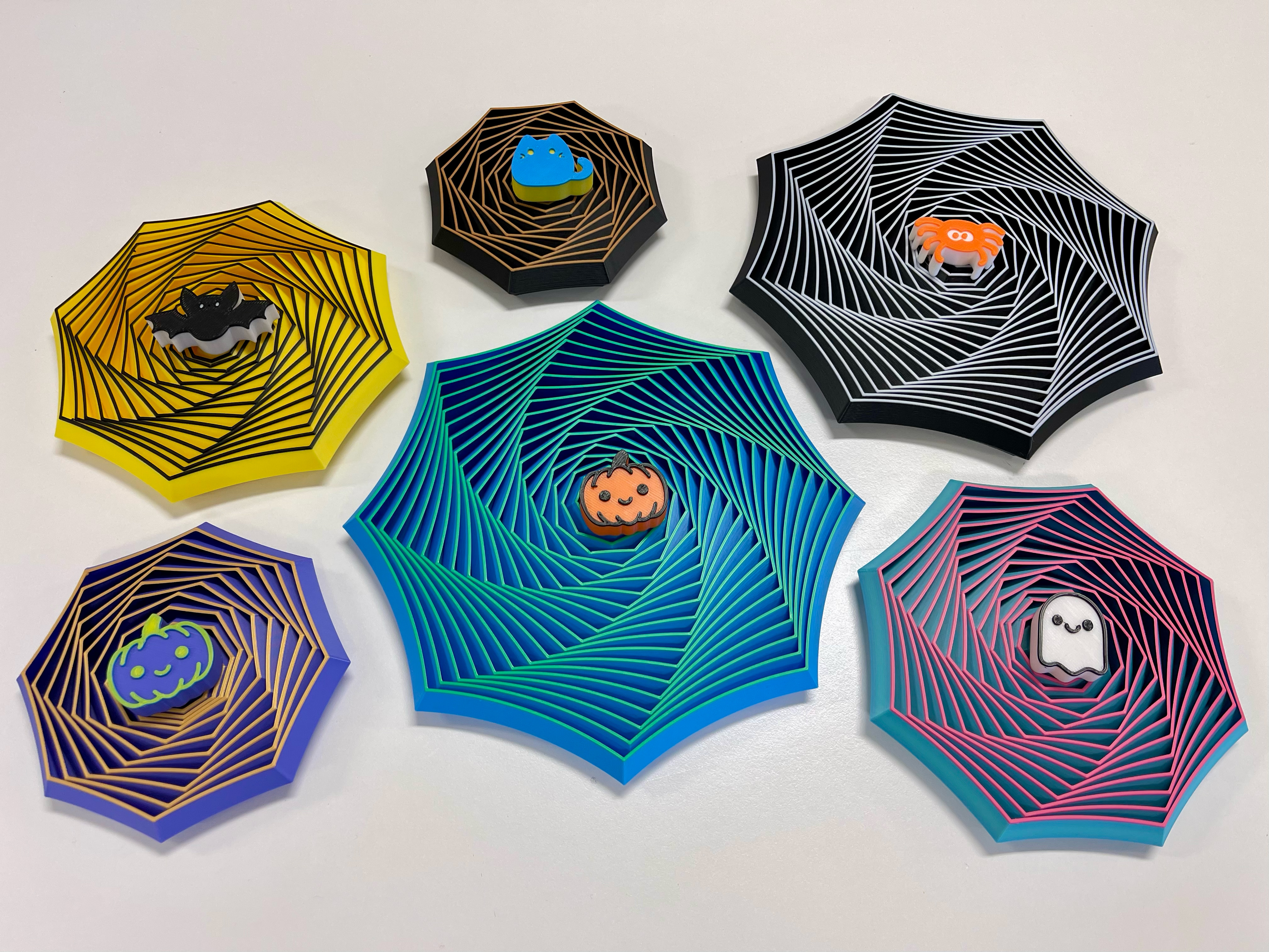 Expanded Sensory Fidget Web for Halloween