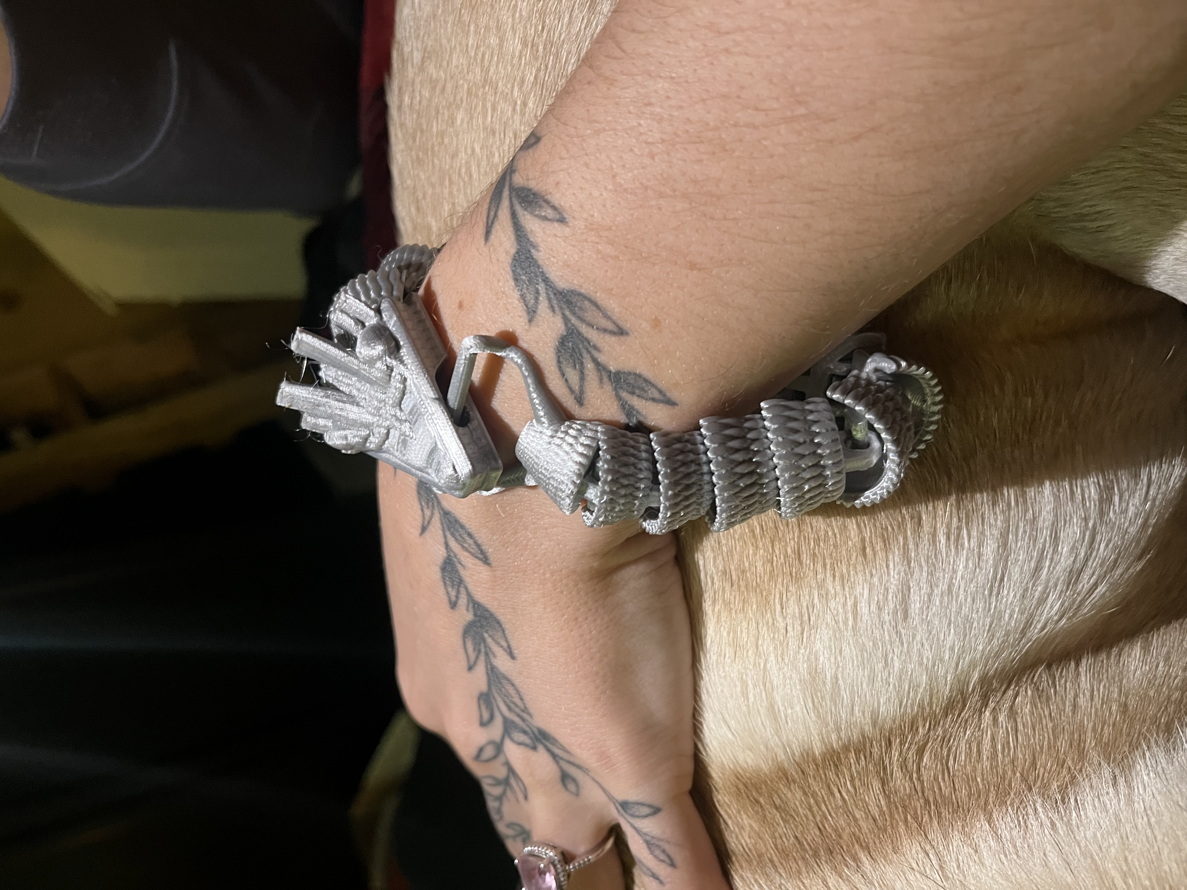 Flexi Articulated Dragon Bracelet
