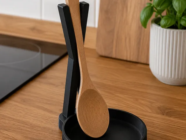 Wooden spoon holder / Držák pro vařečky